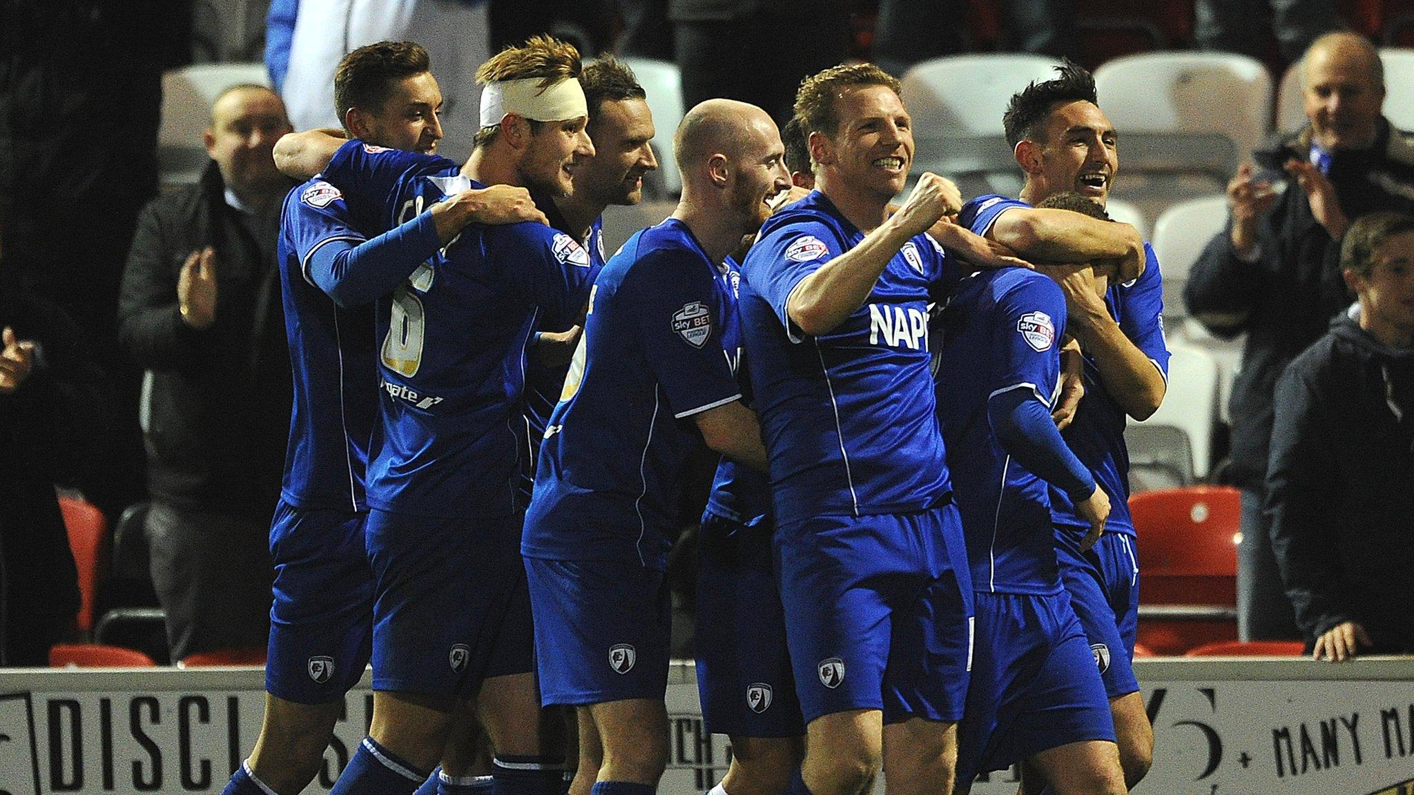 Chesterfield celebrate