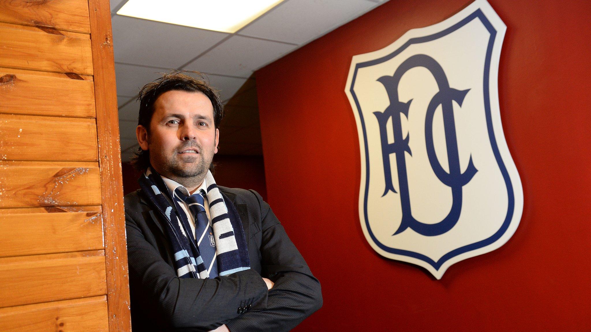 Dundee manager Paul Hartley