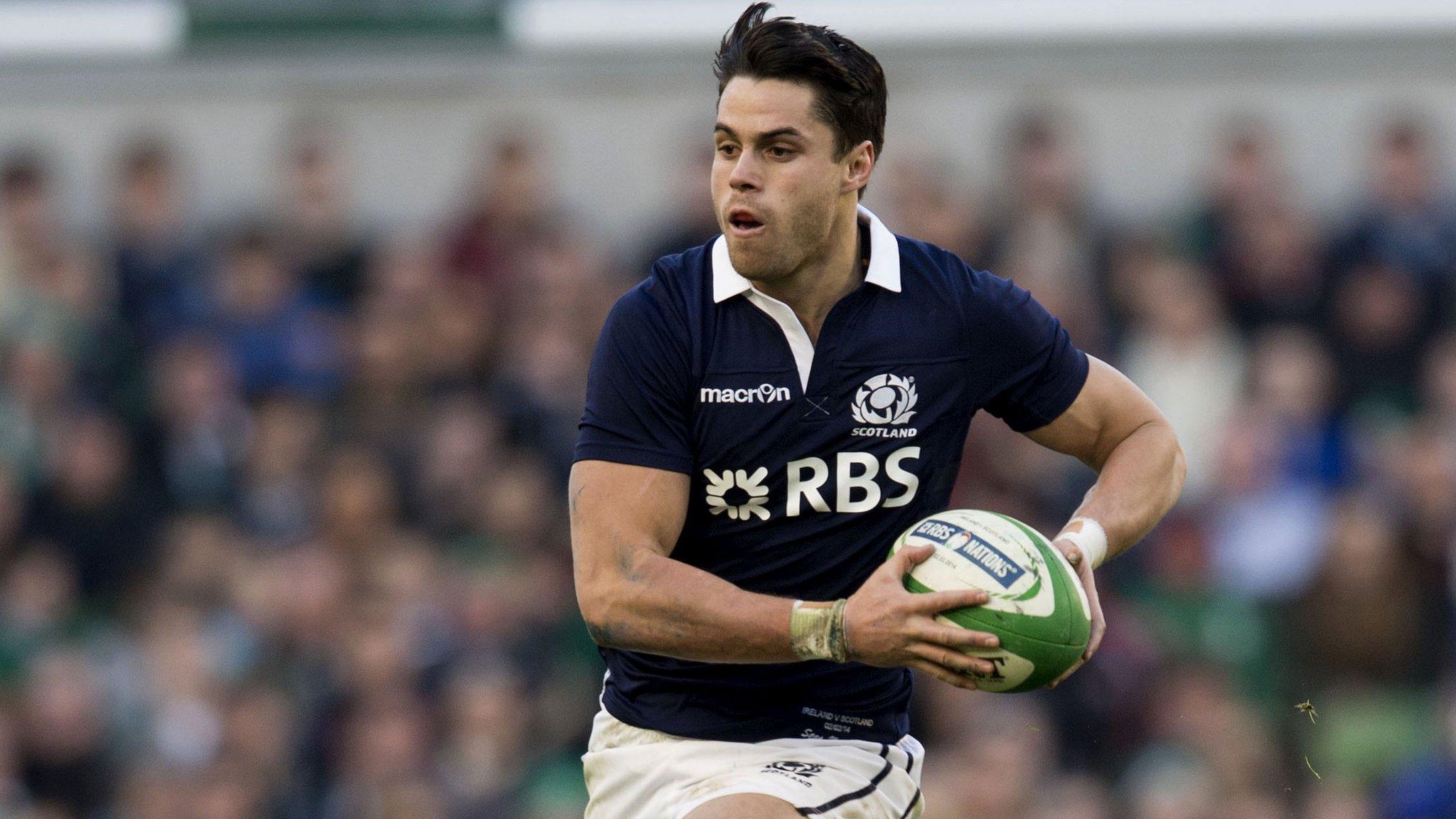 Scotland back Sean Maitland