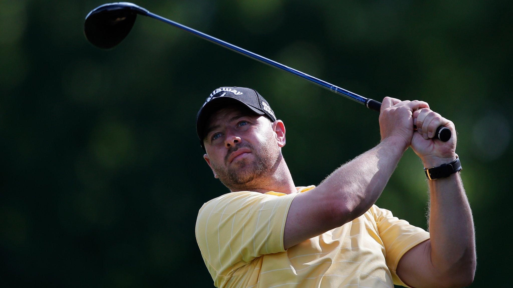 Craig Lee of Scotland has a share of the lead after the second round of the Joburg Open