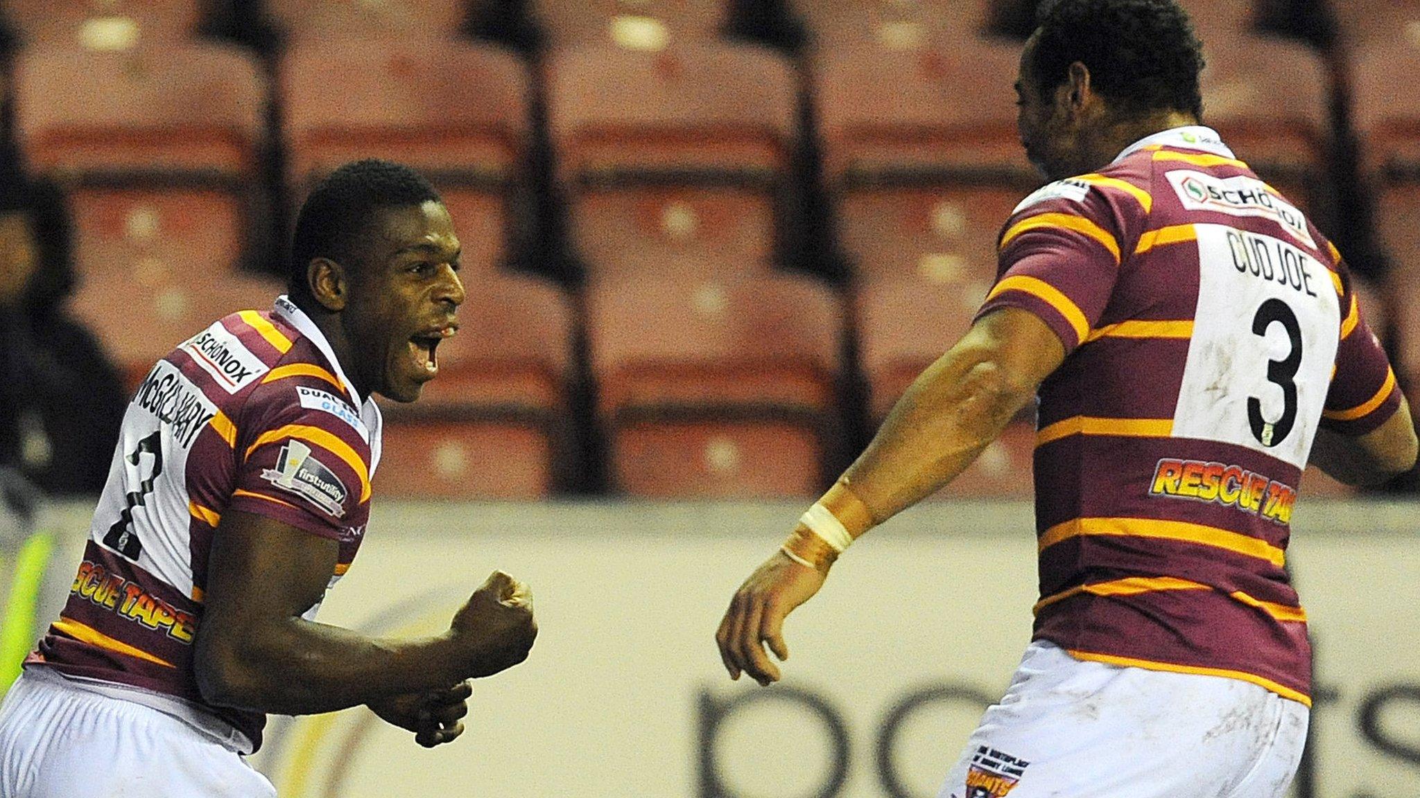 Jermaine McGillvary and Leroy Cudjoe