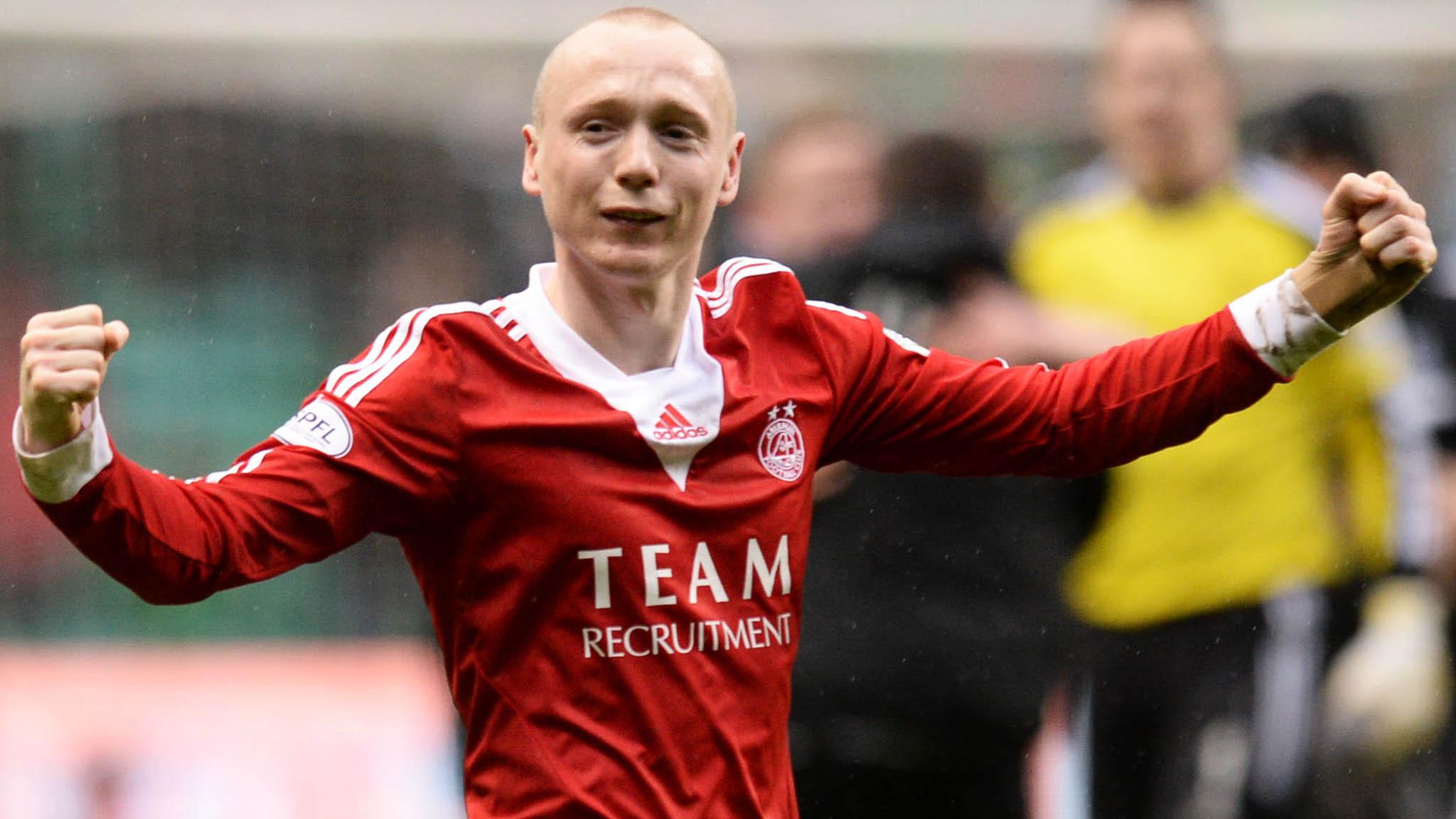 Aberdeen midfielder Willo Flood