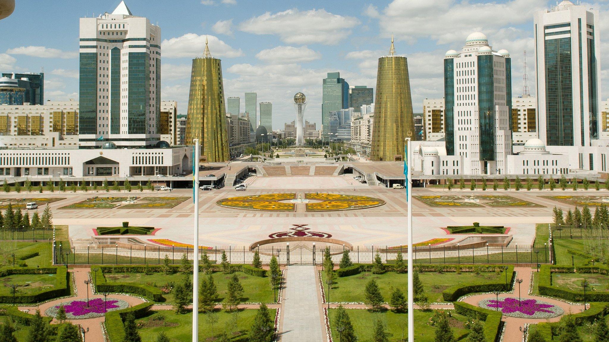 Astana skyline in Kazakhstan