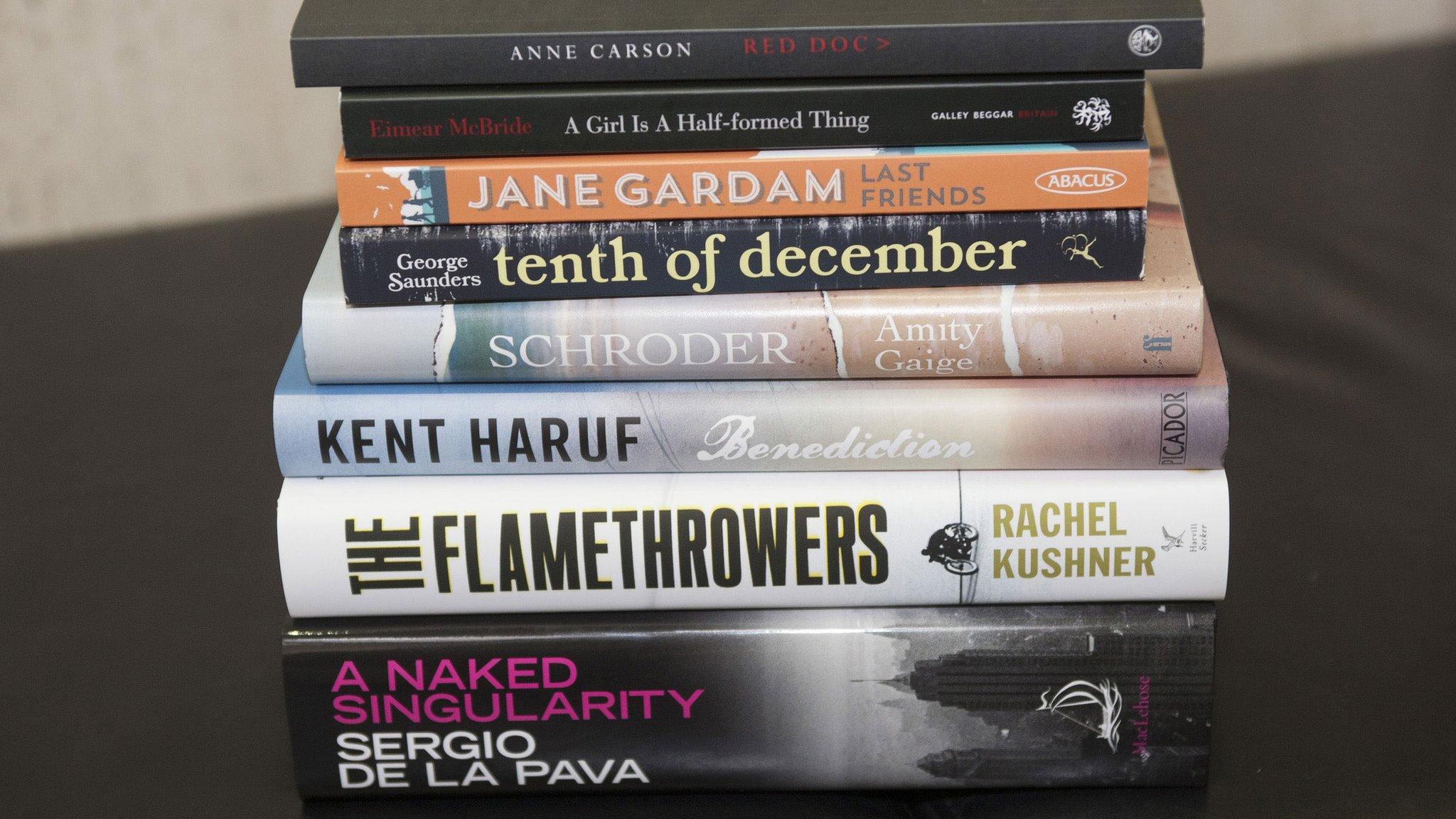 Folio Prize shortlisted books