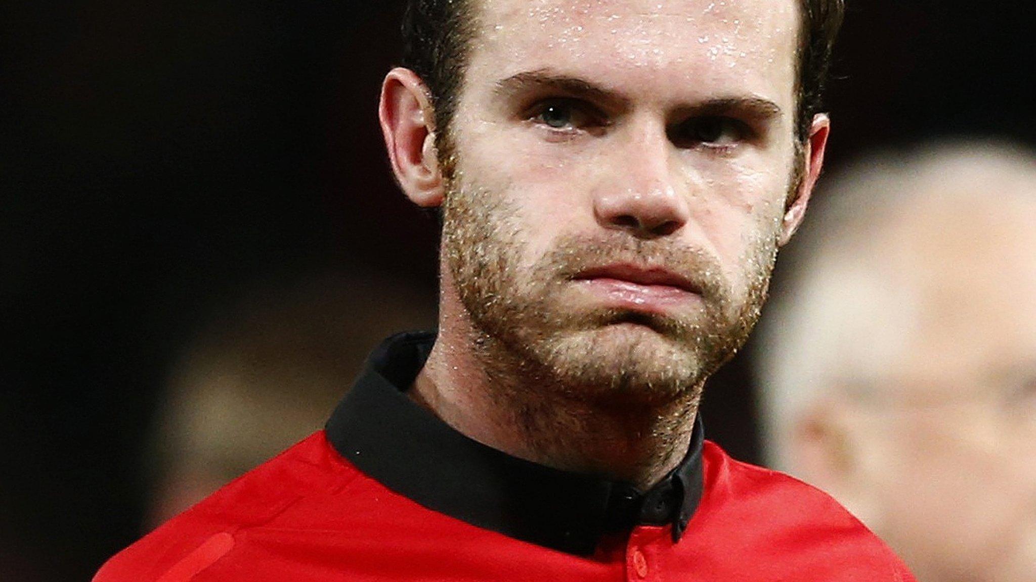 Manchester United playmaker Juan Mata