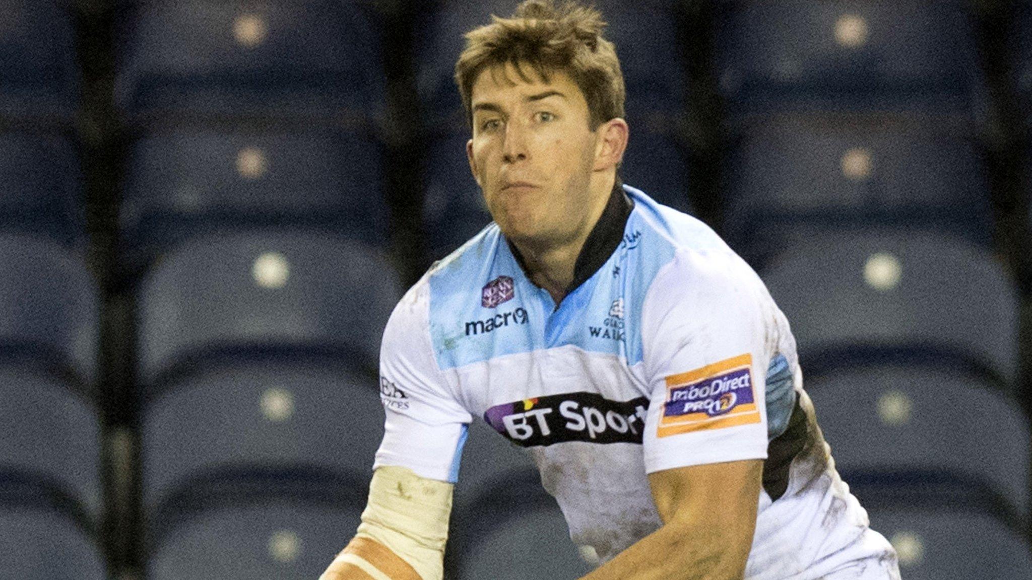 Glasgow winger DTH van der Merwe