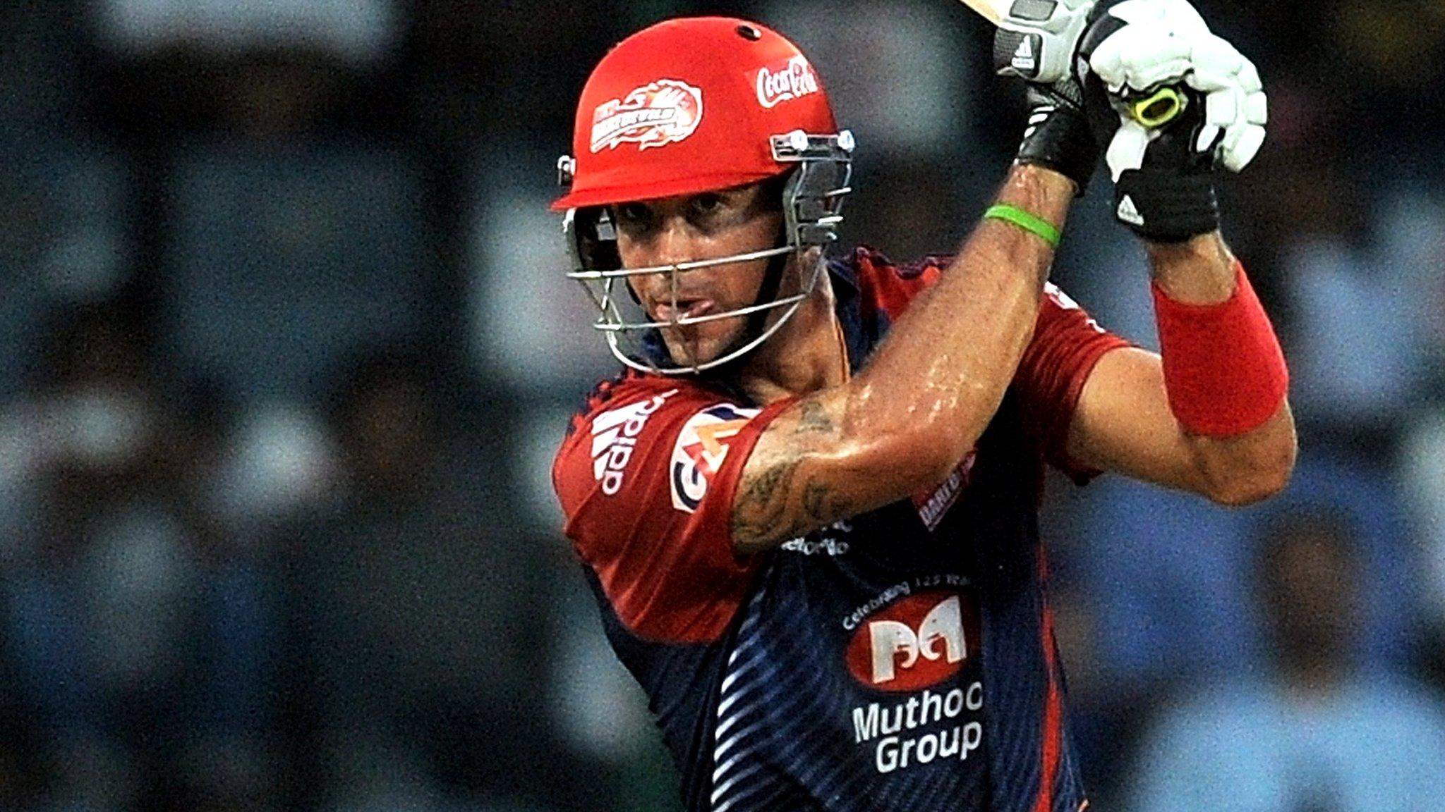 Kevin Pietersen playing for Delhi Daredevils