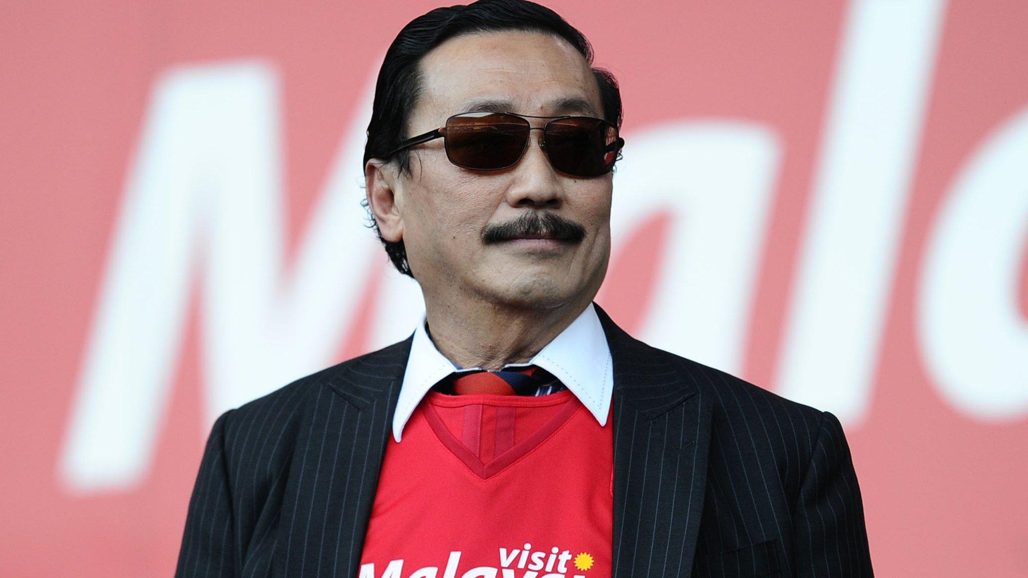 Cardiff City owner Vincent Tan