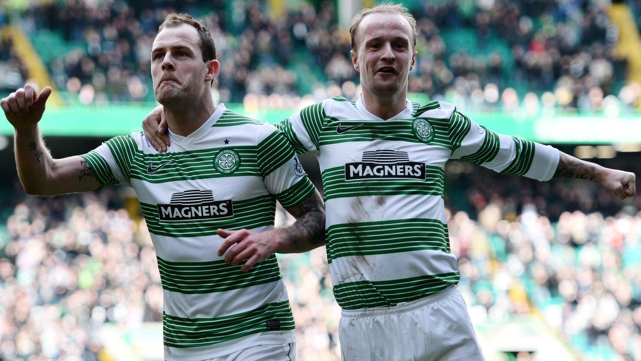 Anthony Stokes and Leigh Griffiths