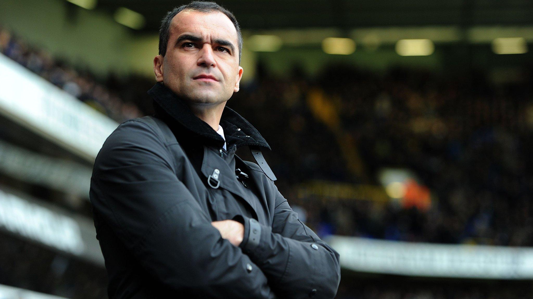 Everton manager Roberto Martinez