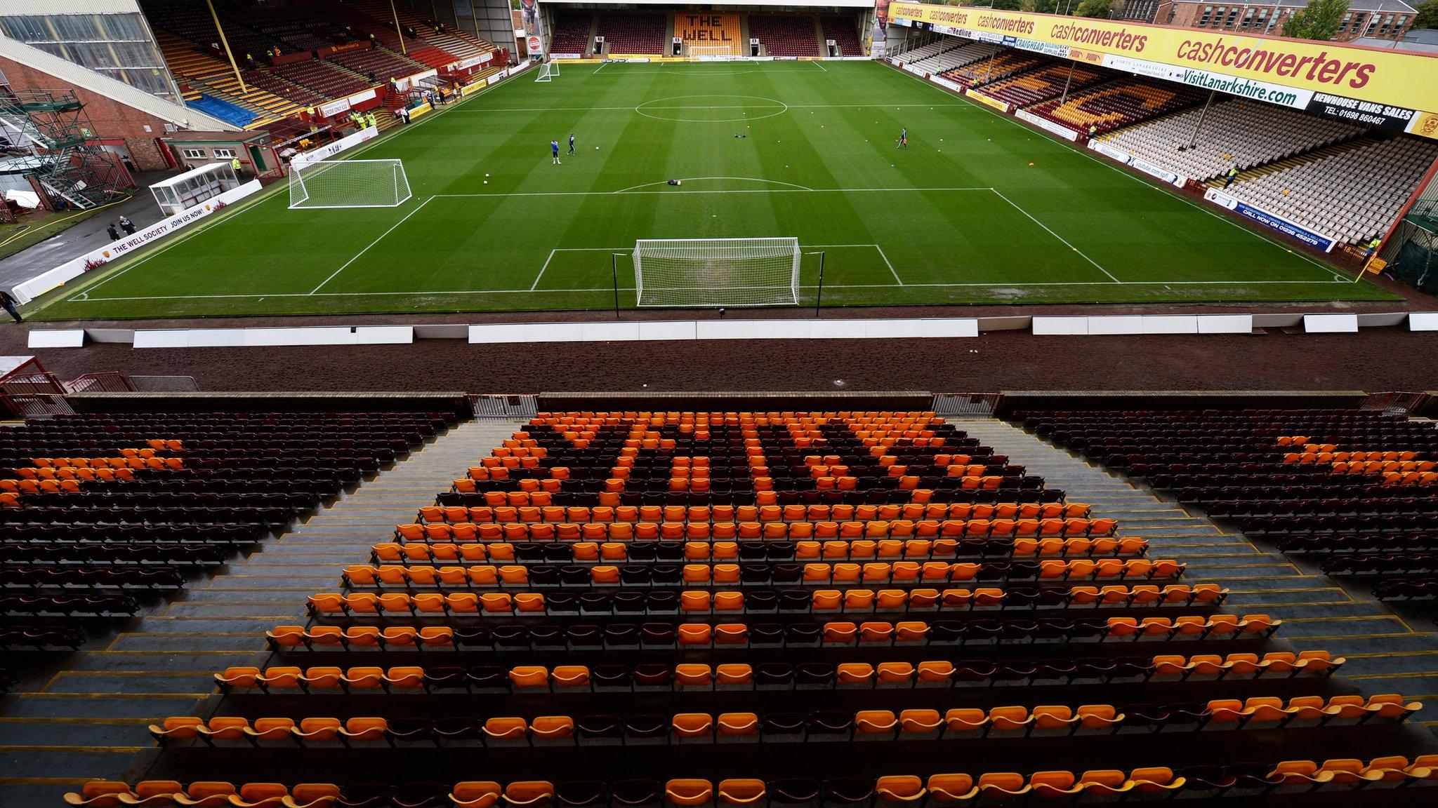 Fir Park, home of Motherwell FC