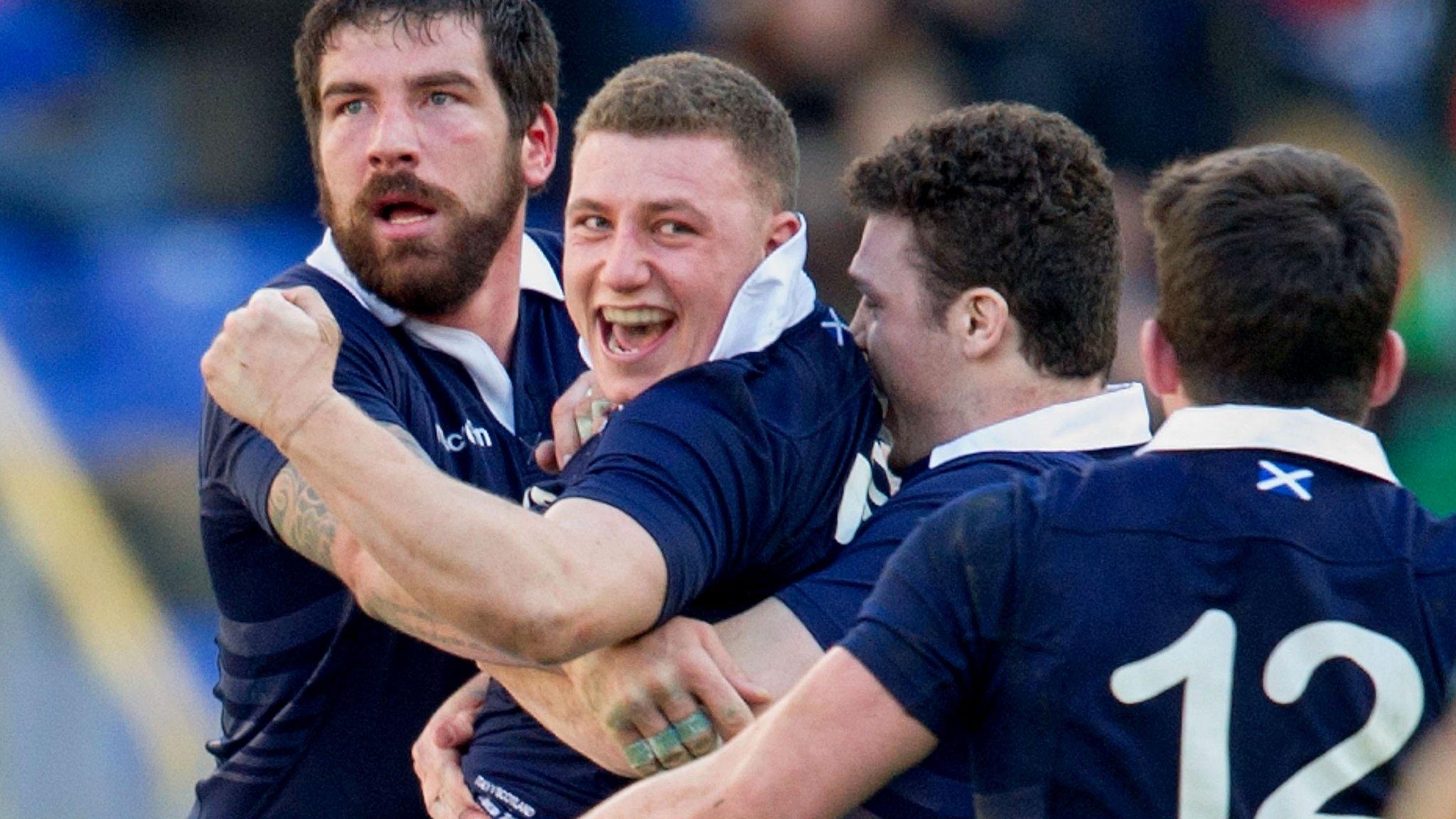 Scotland celebrate