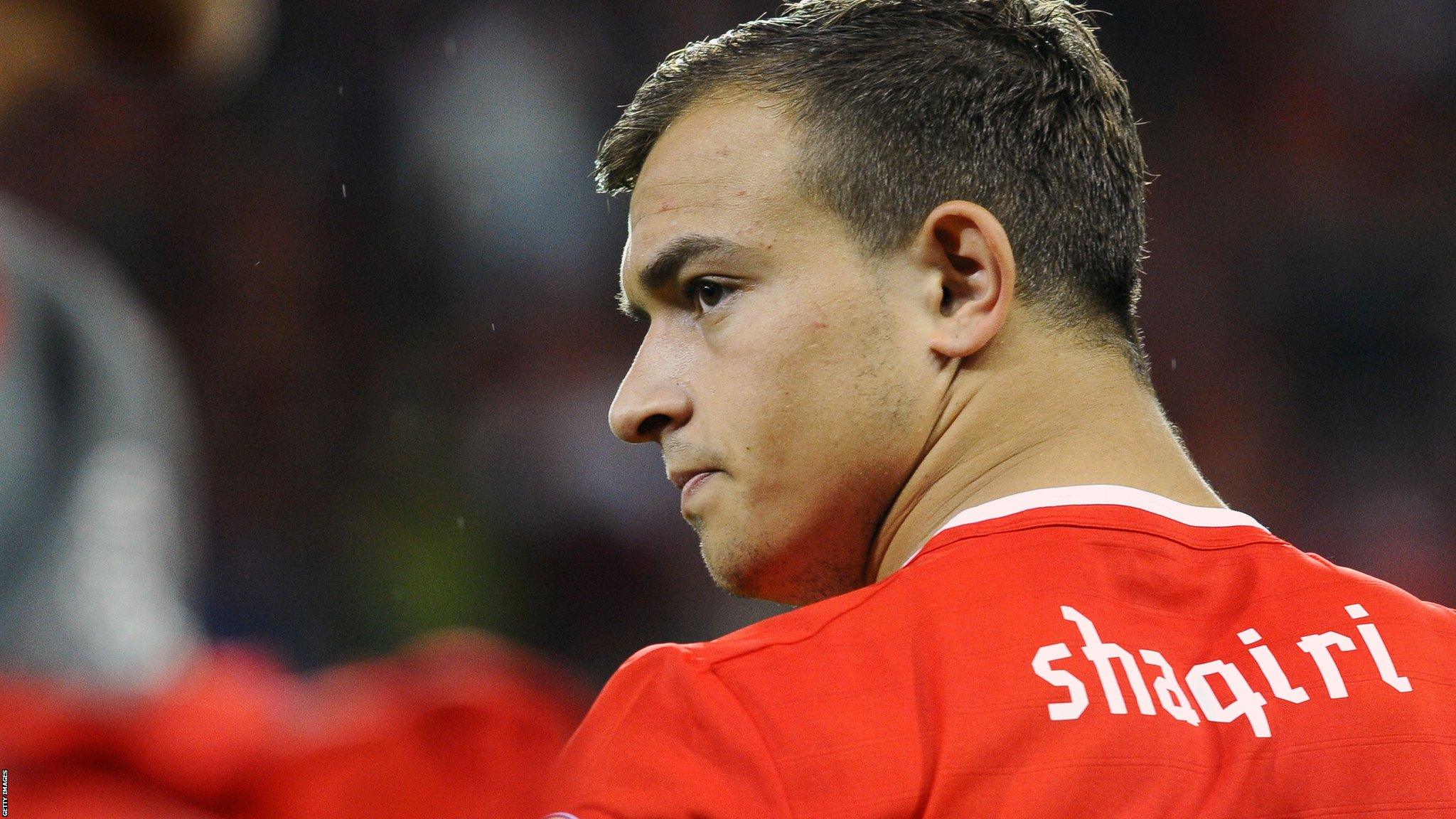 Switzerland forward Xherdan Shaqiri