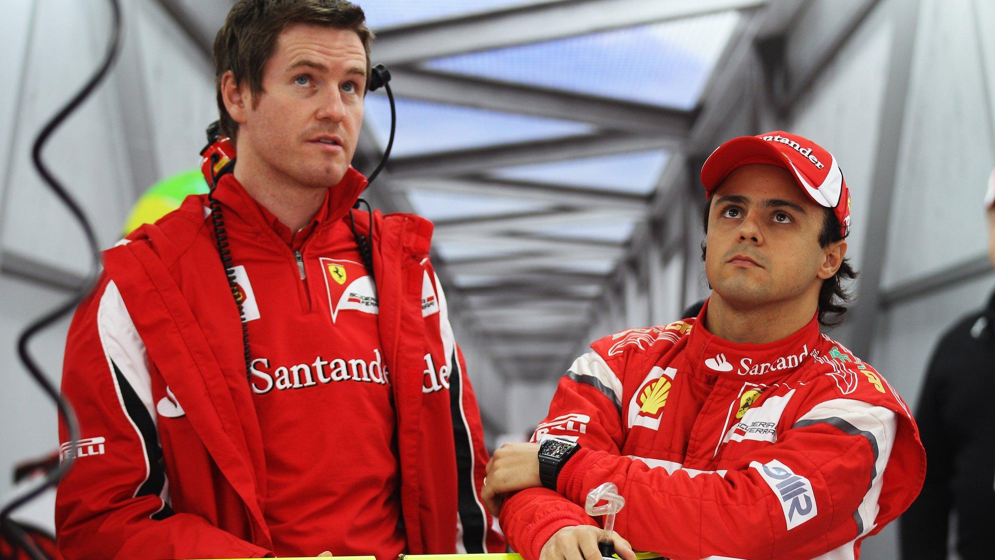 Rob Smedley and Felipe Massa