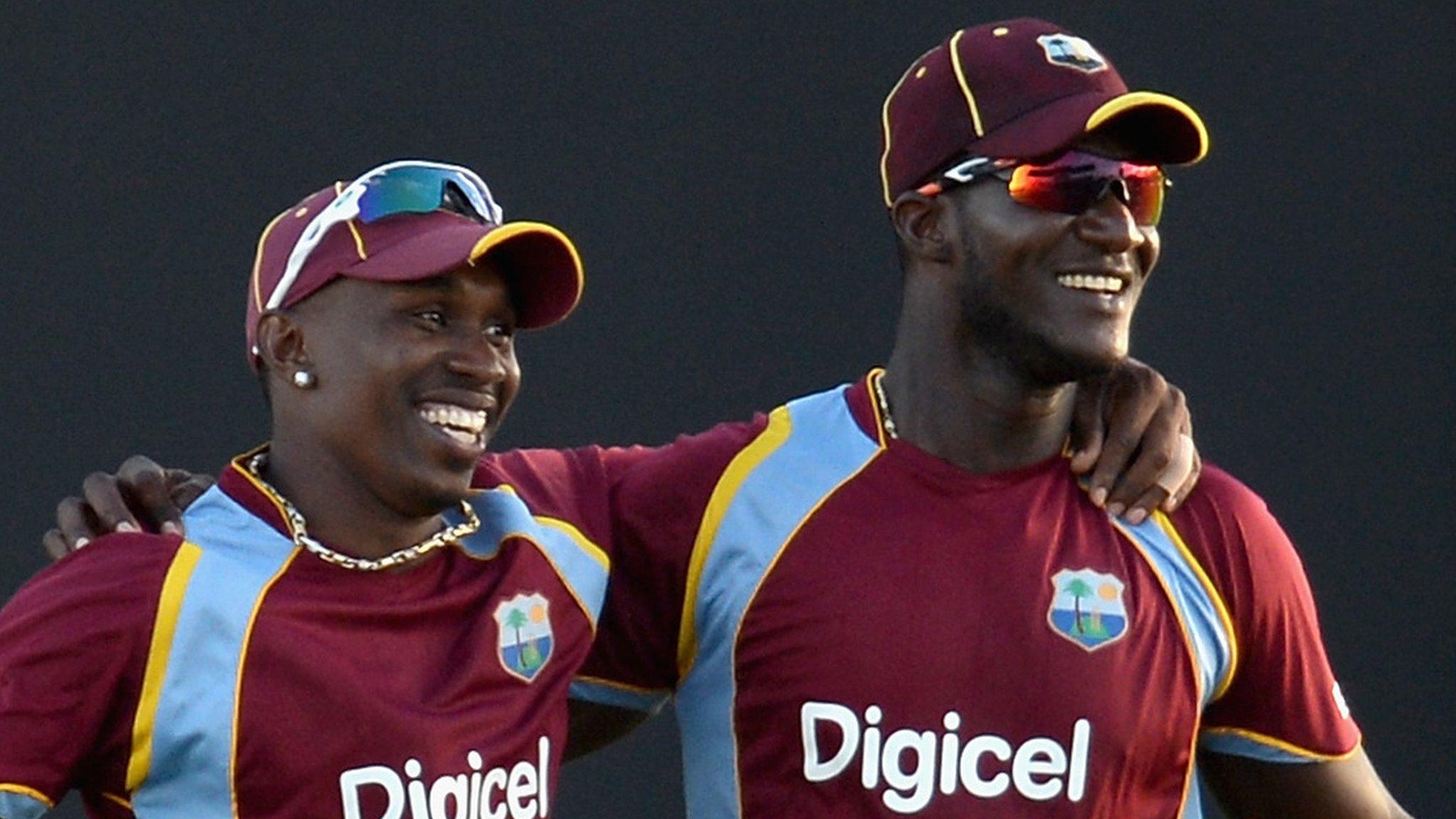 Dwayne Bravo and Darren Sammy