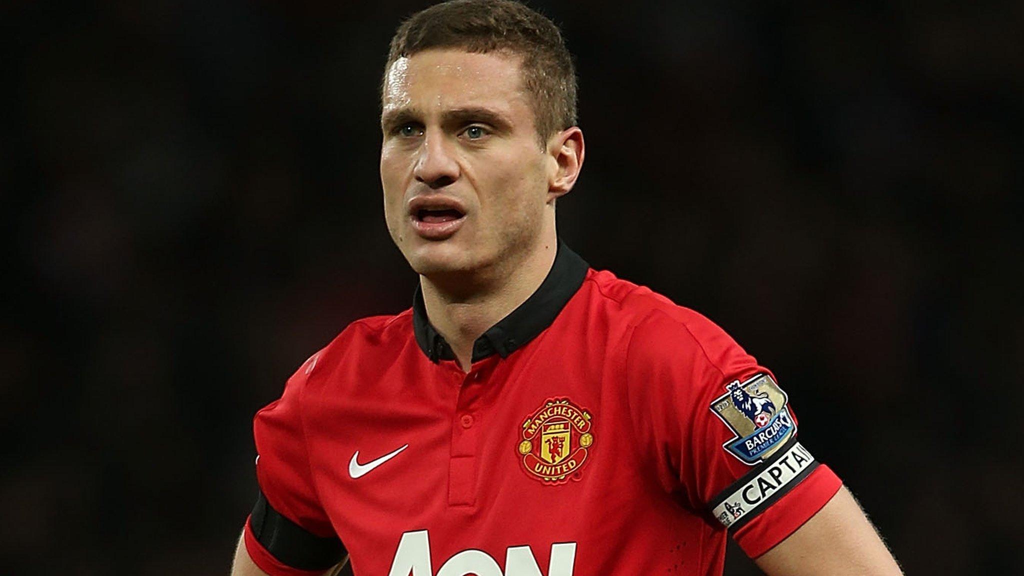 Manchester United captain Nemanja Vidic