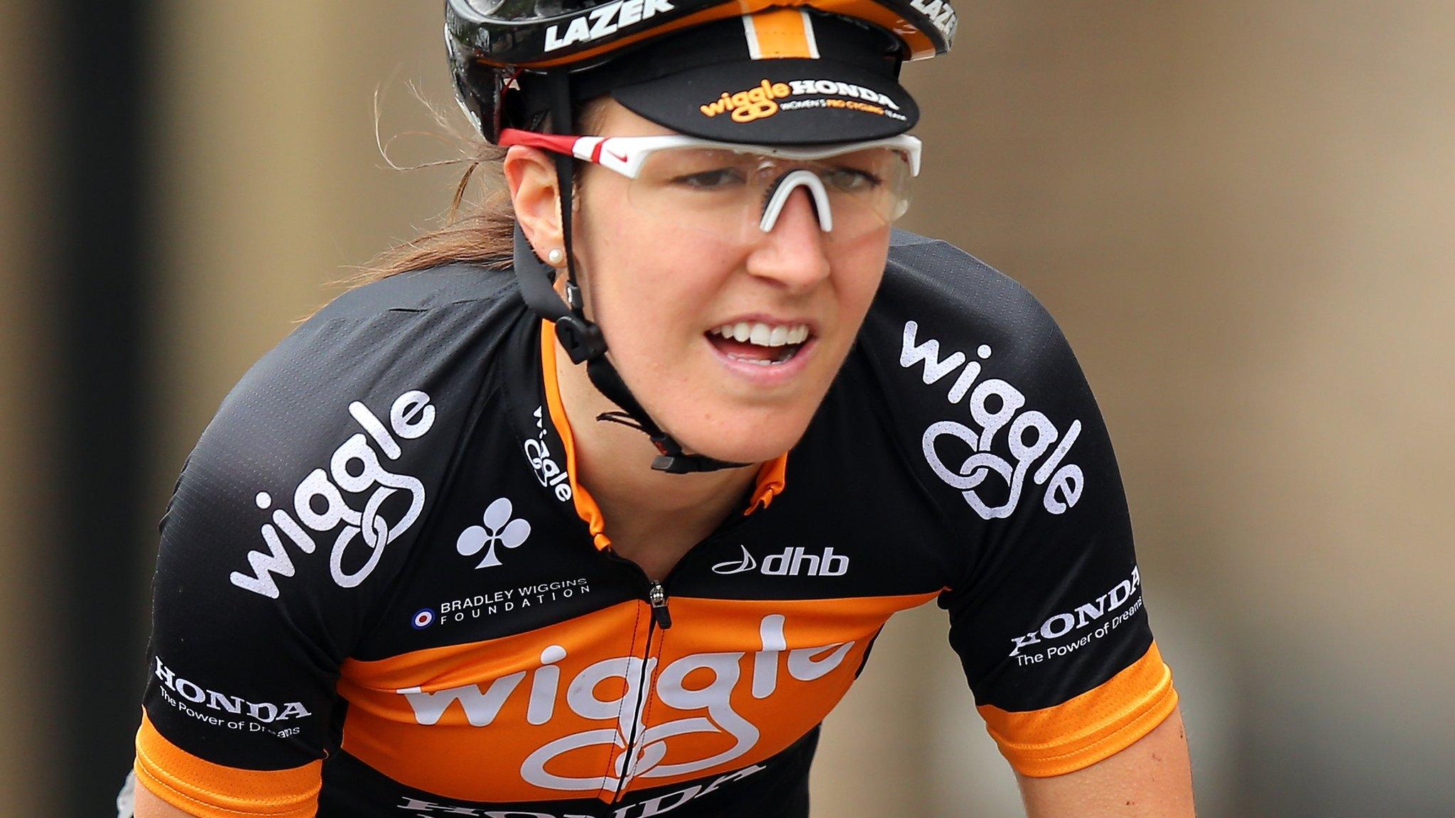 Dani King of the Wiggle Honda team