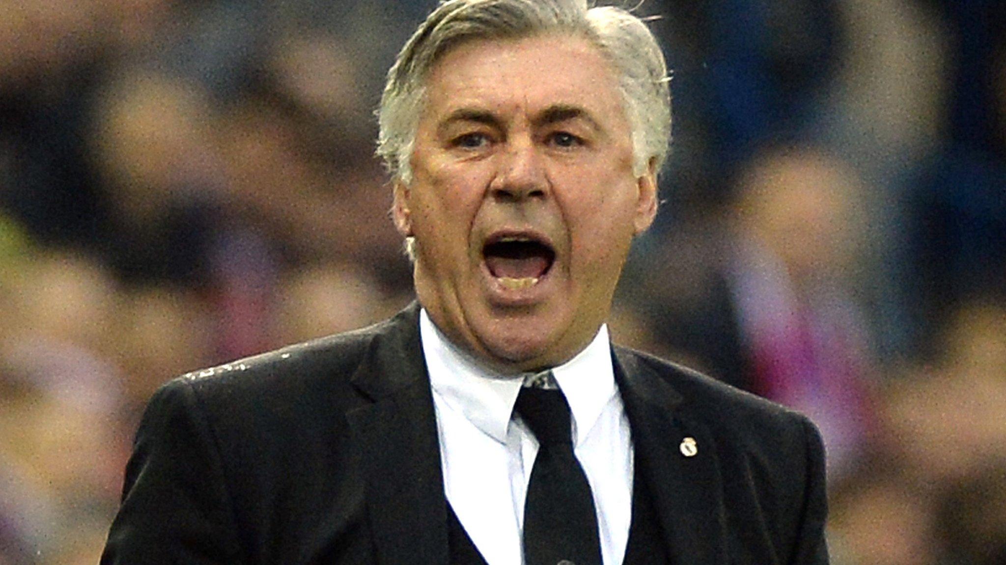 Real Madrid boss Carlo Ancelotti