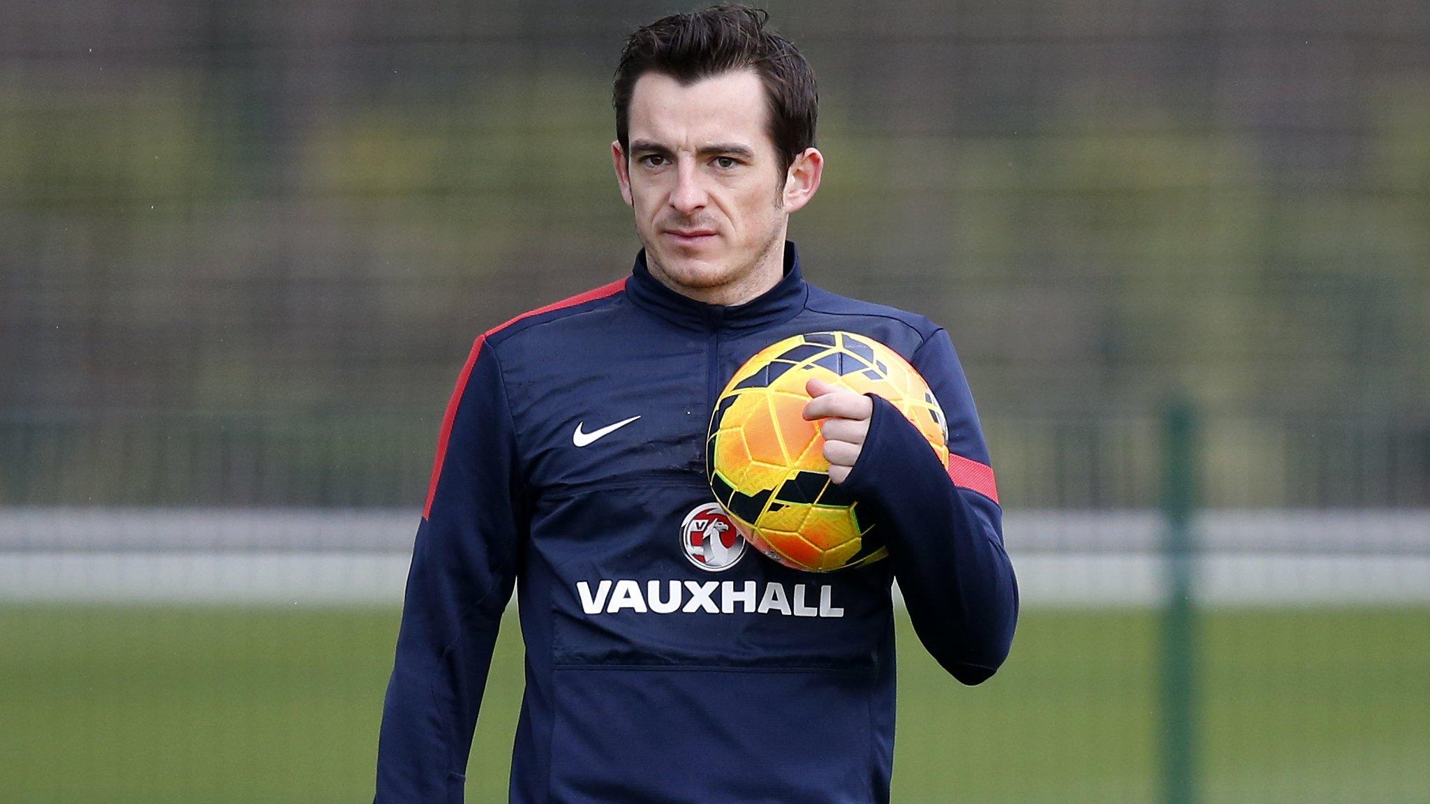 Leighton Baines is to be rested when England play Denmark on Wednesday.