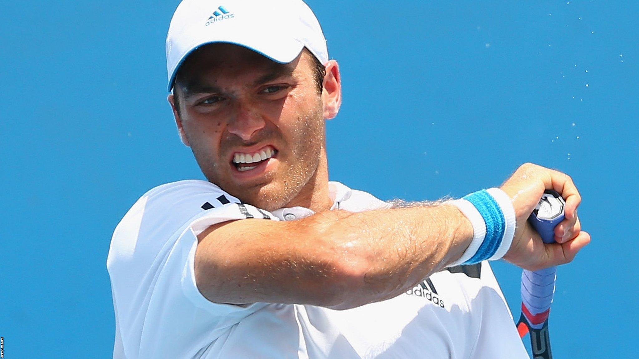 British tennis player Ross Hutchins