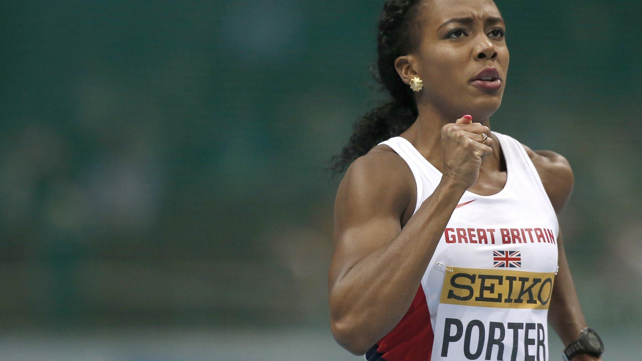 Great Britain sprinter Tiffany Porter