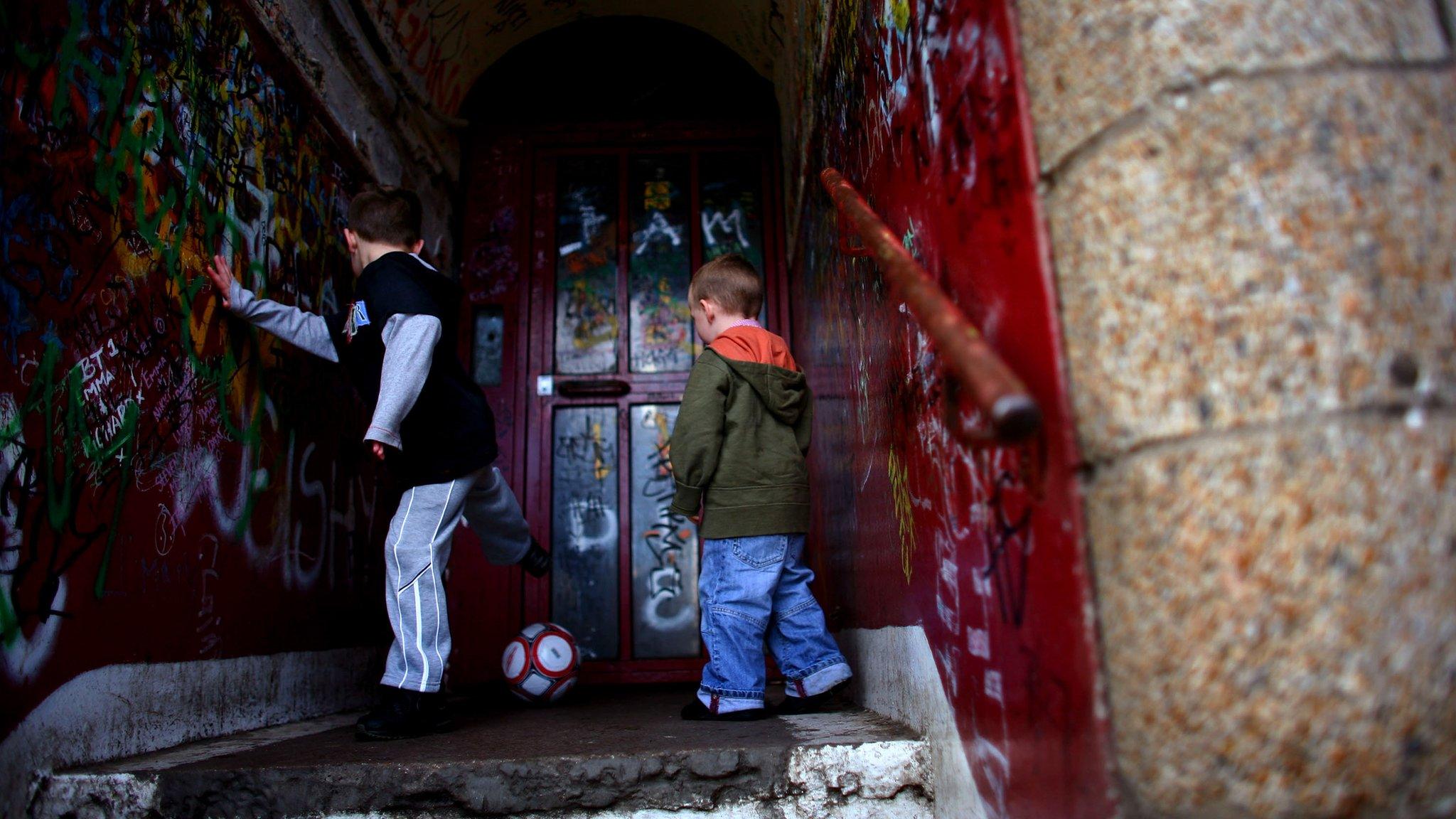 Children in Glasgow