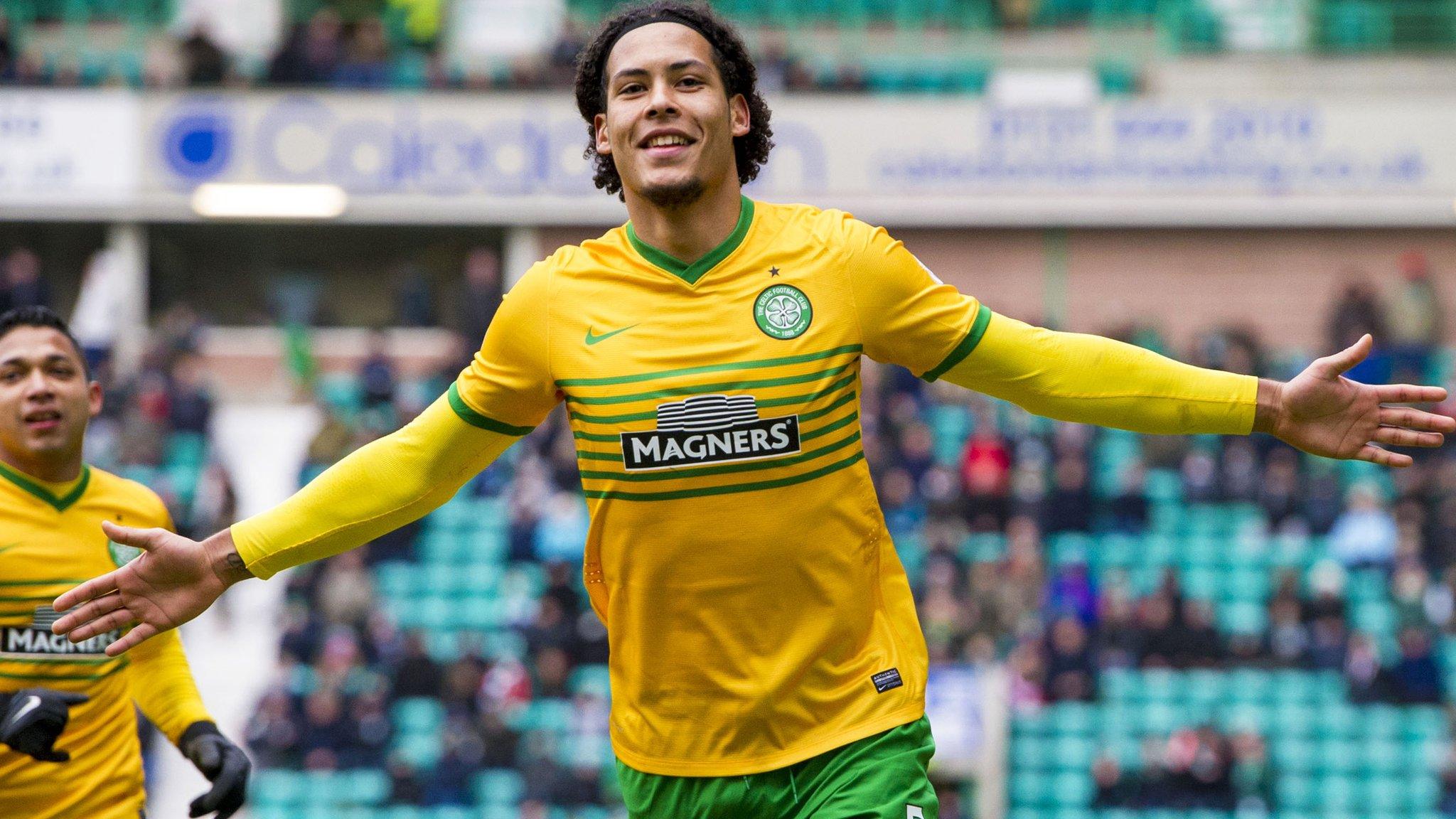 Celtic defender Virgil van Dijk