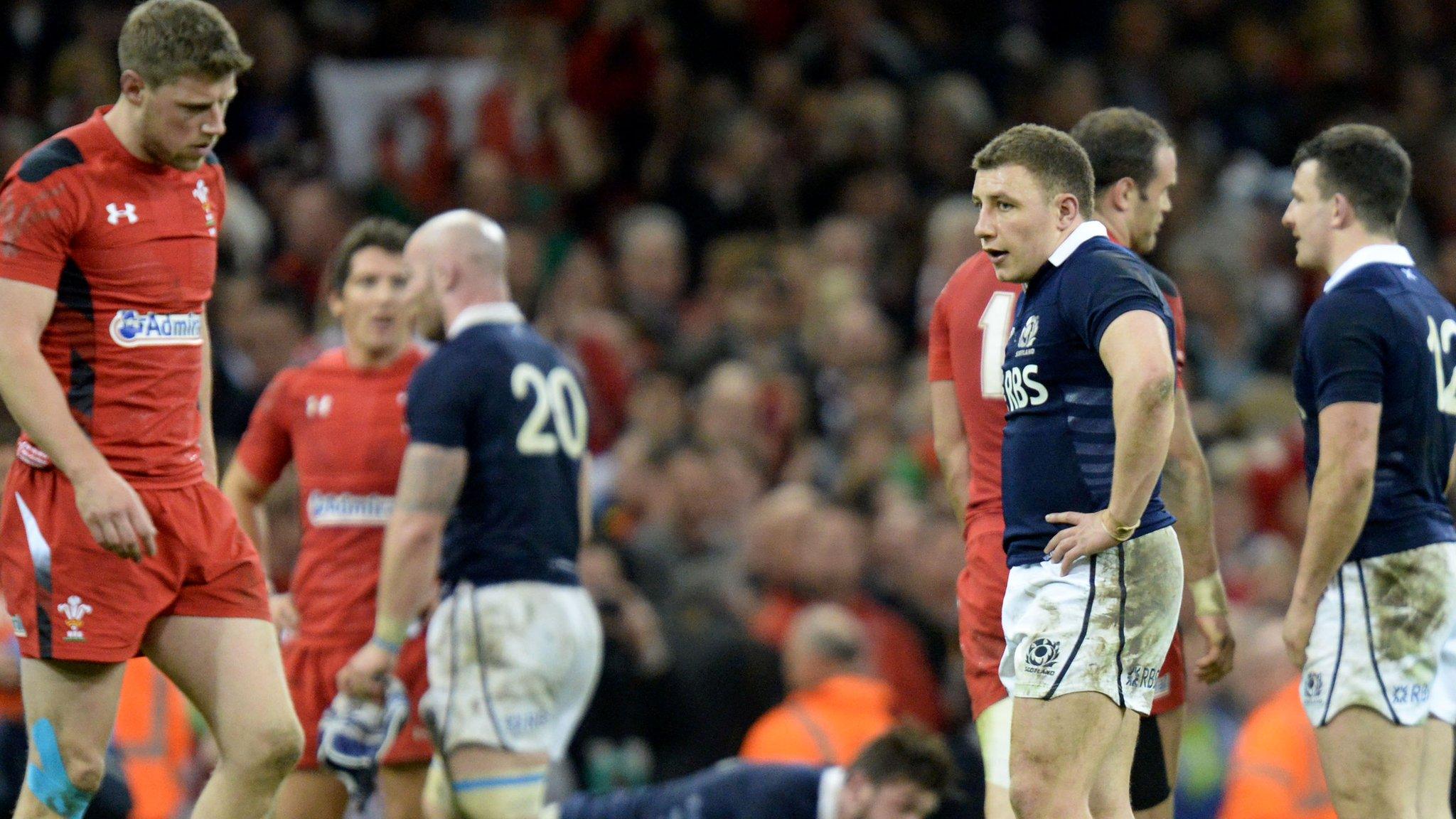 Scotland suffered a bruising 51-3 defeat in Cardiff