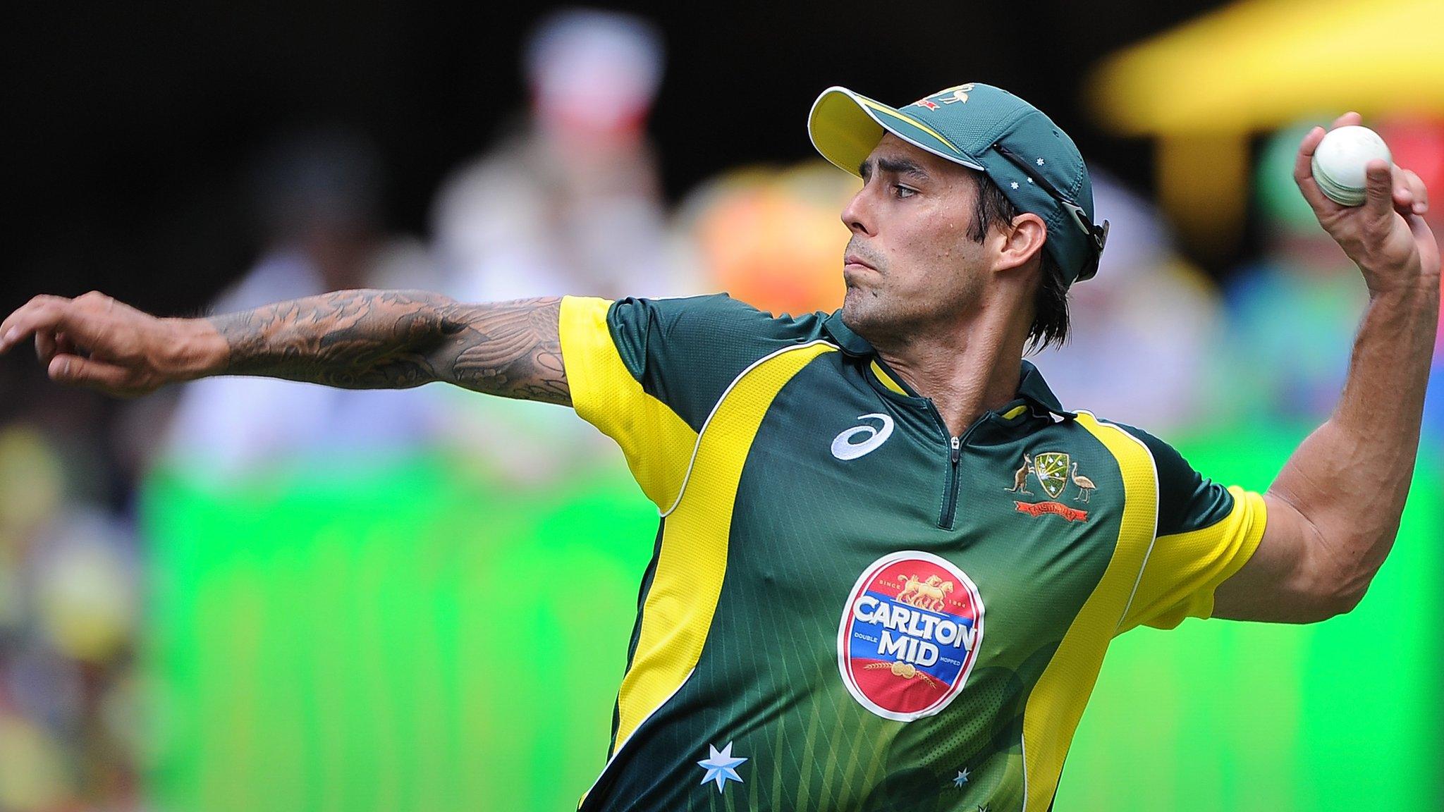 Australia fast-bowler Mitchell Johnson