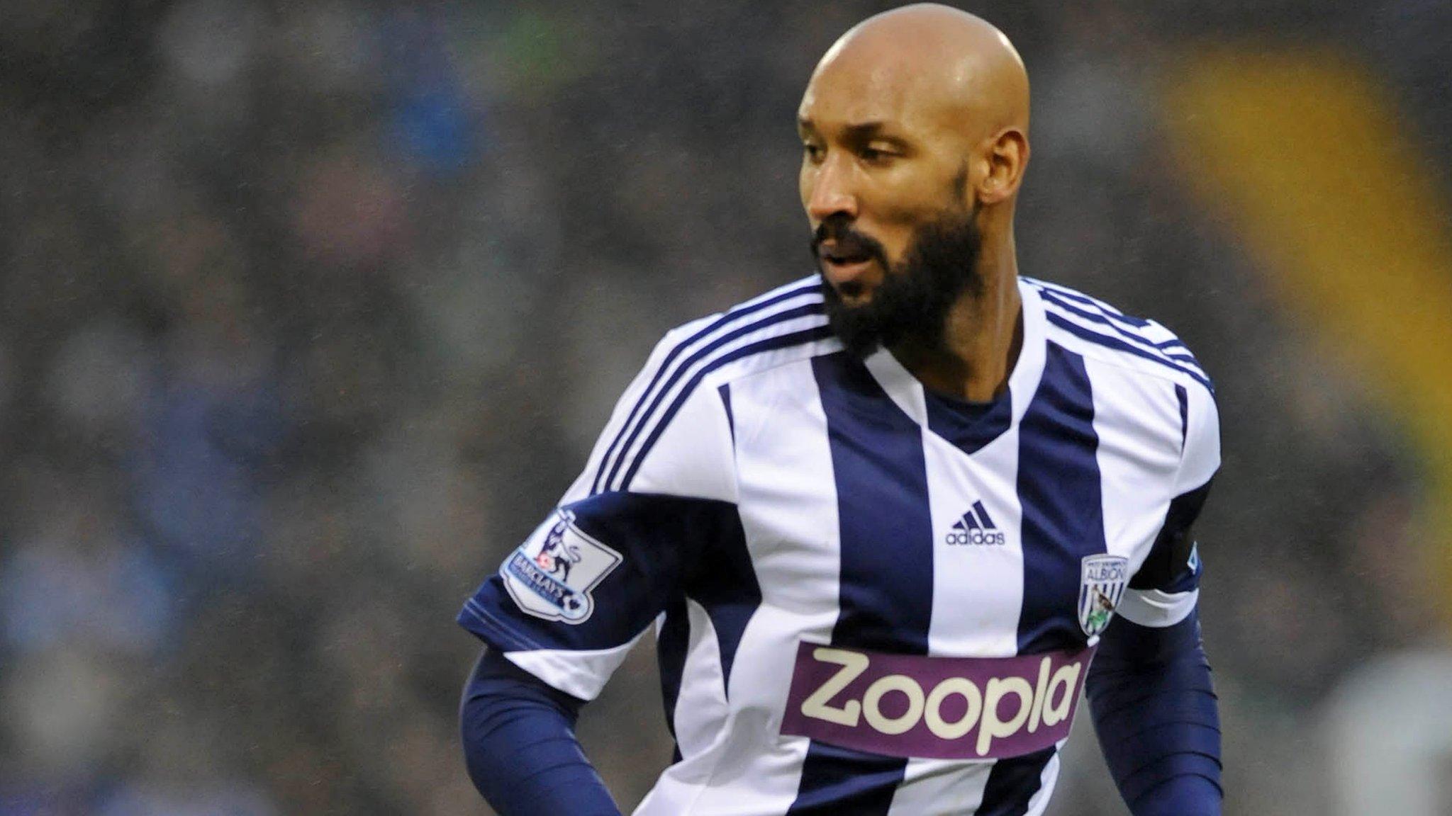 Sacked WBA striker Nicolas Anelka