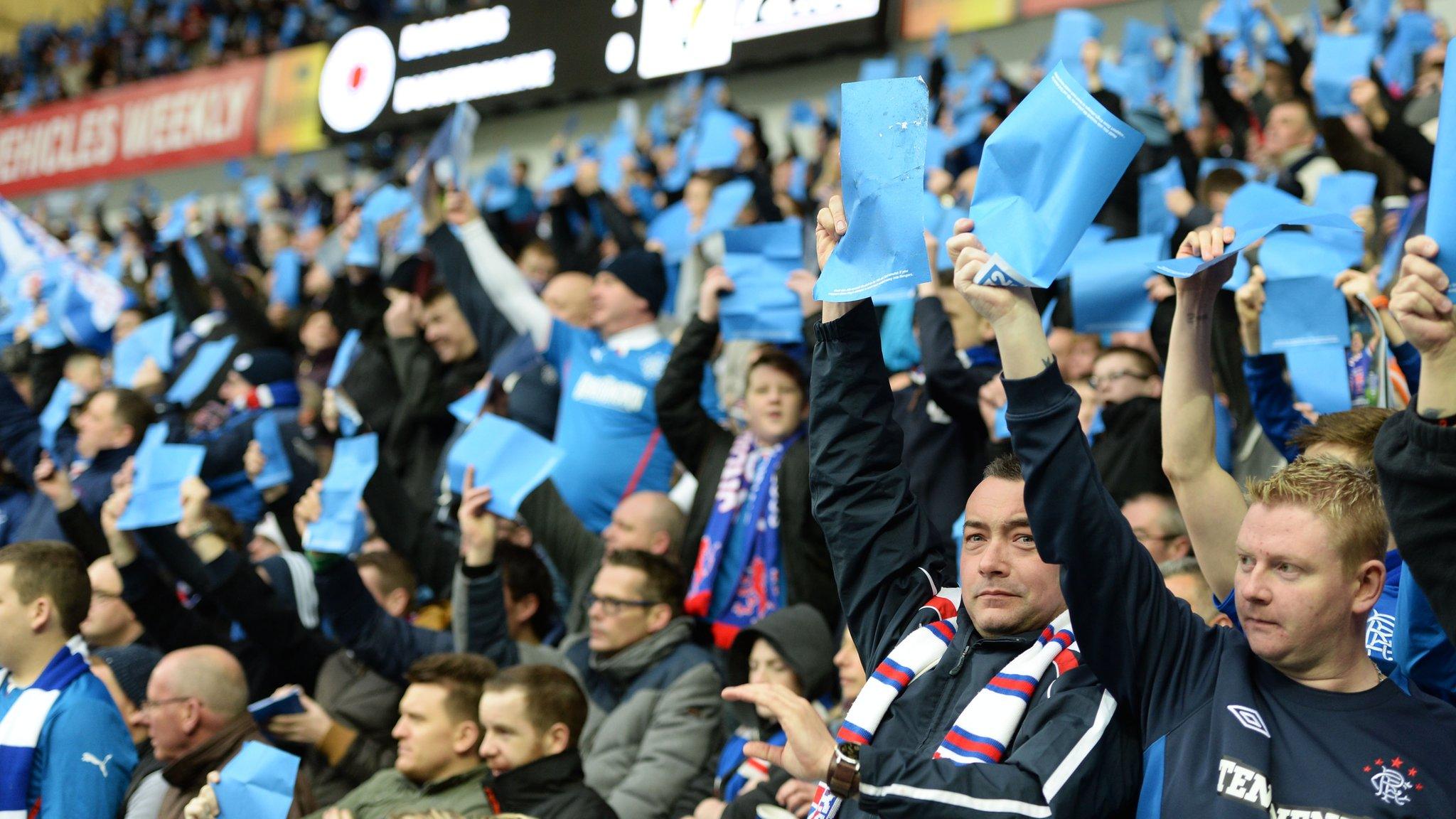 Rangers fans indicate support for Dave King's proposals at Ibrox