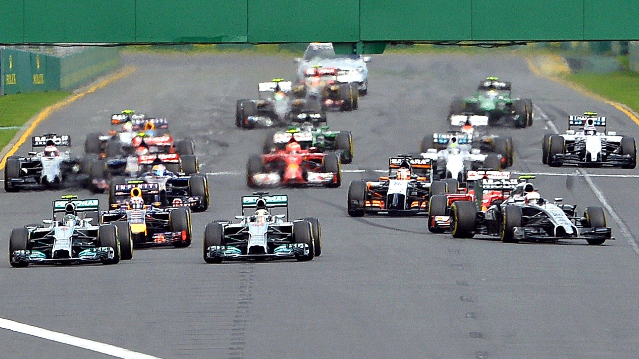 Melbourne GP start