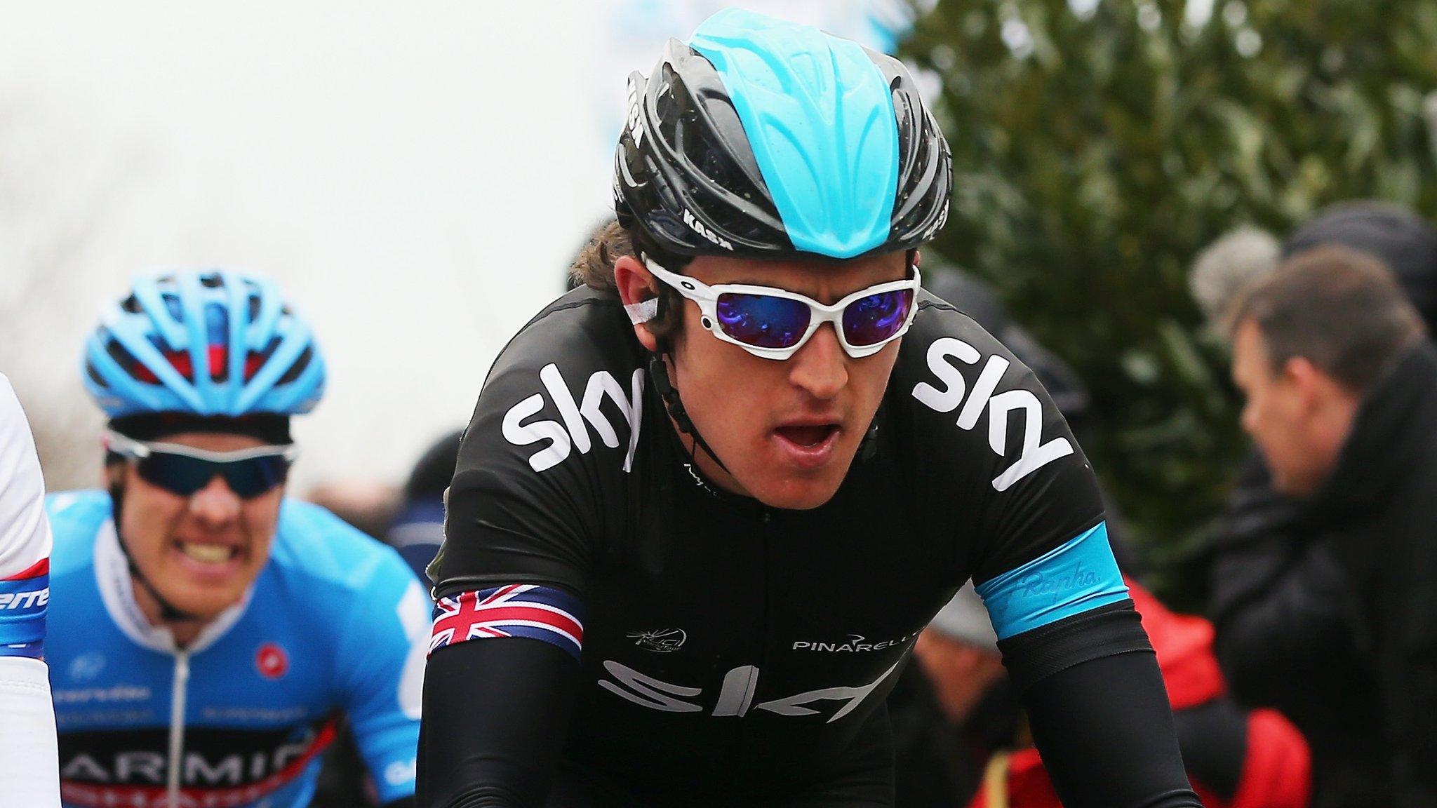 Team Sky rider Geraint Thomas