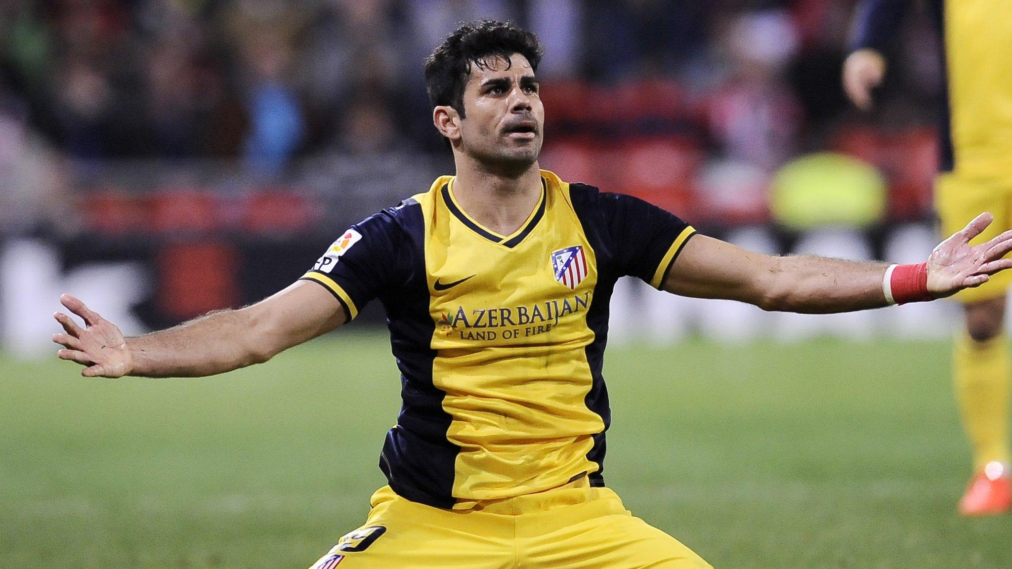 Atletico Madrid striker Diego Costa