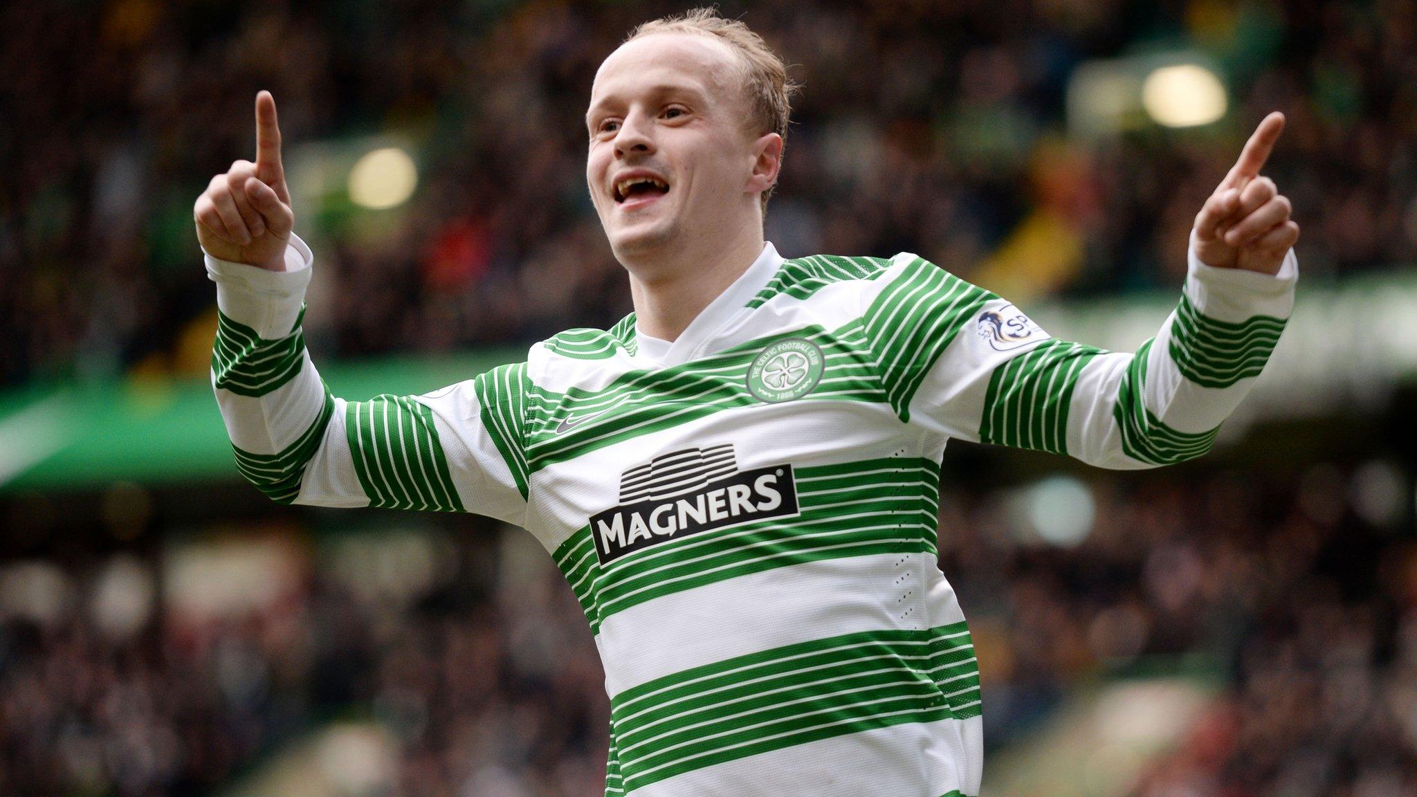 Celtic striker Leigh Griffiths