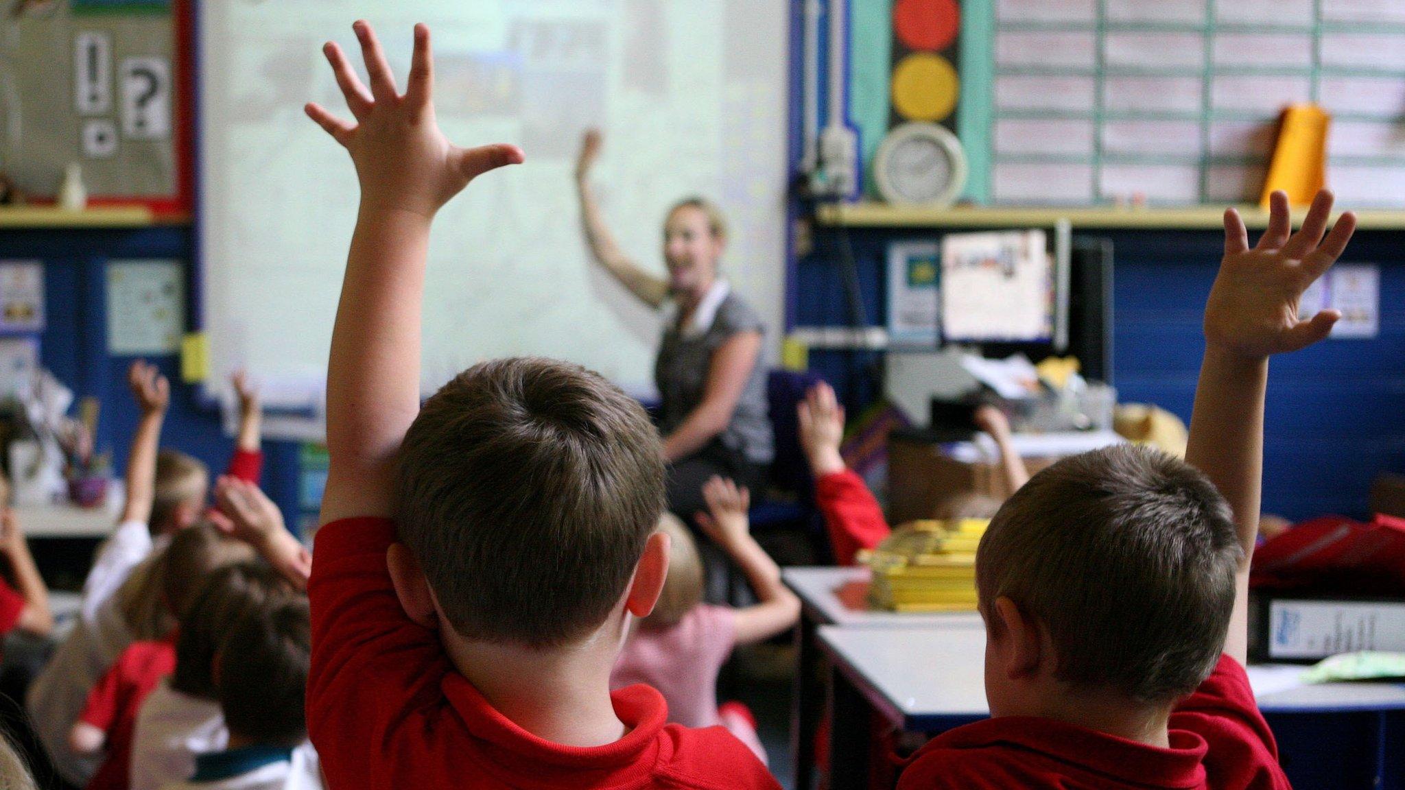 Children at school