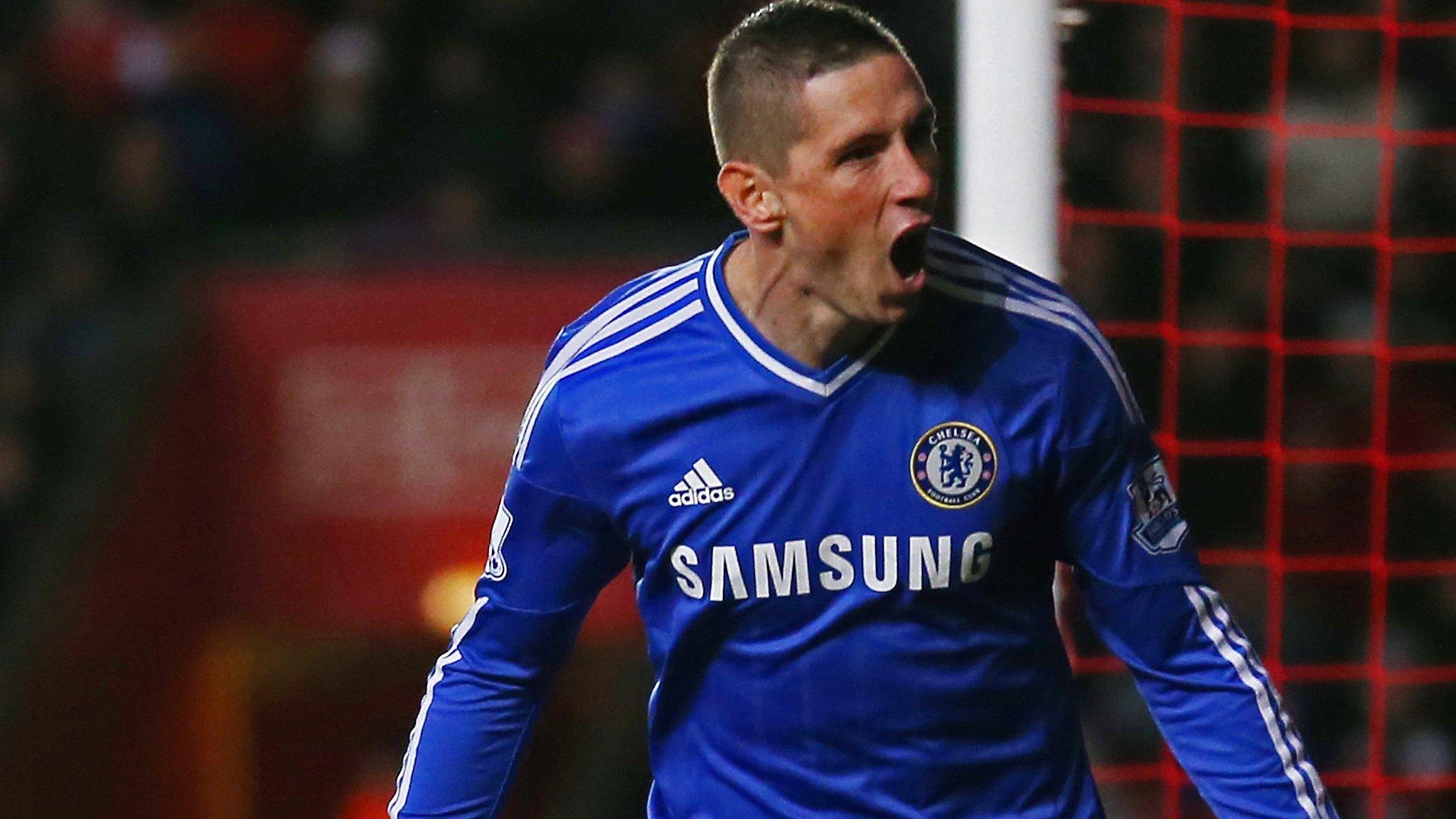 Chelsea striker Fernando Torres