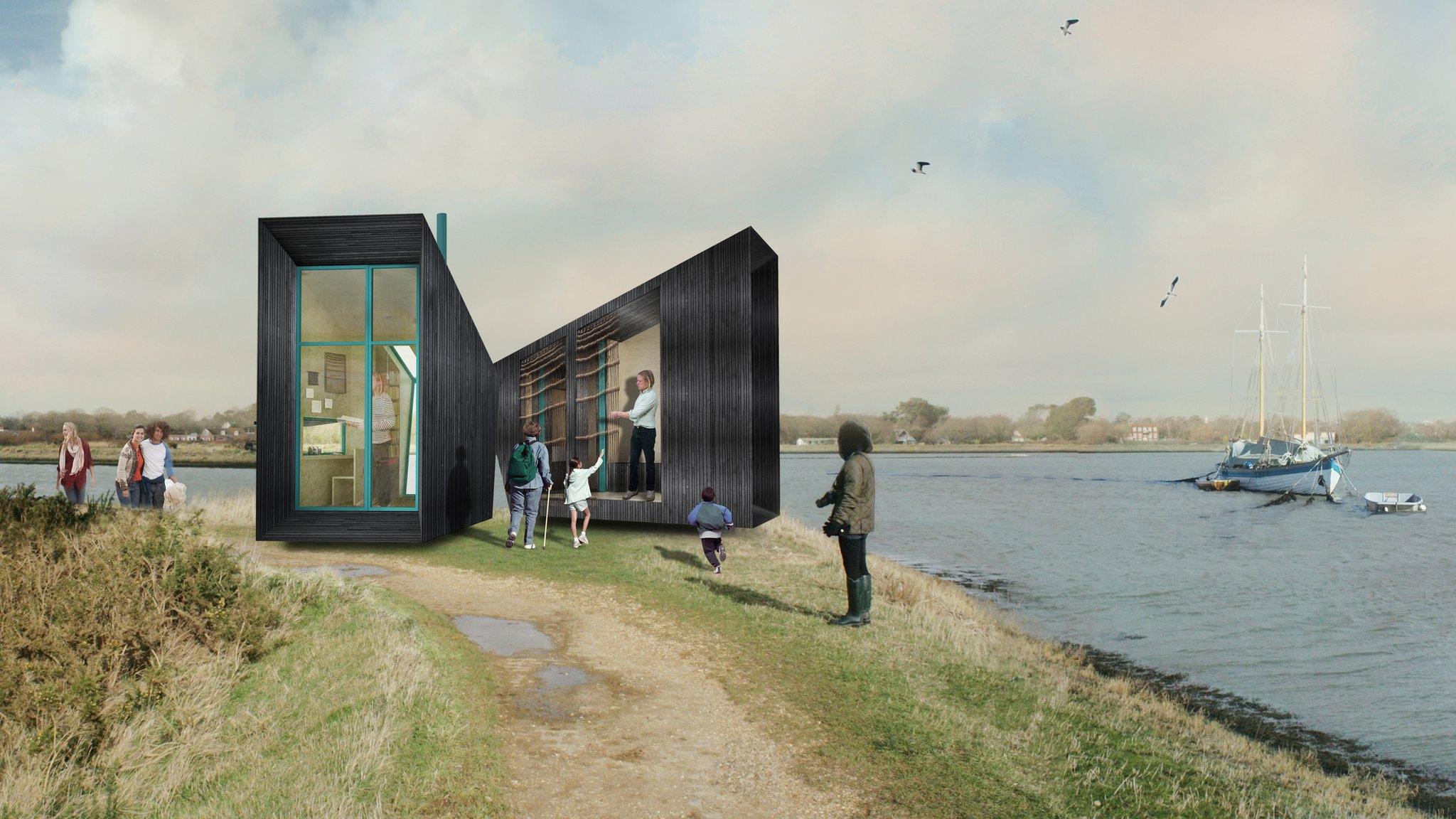 The studio and workshop