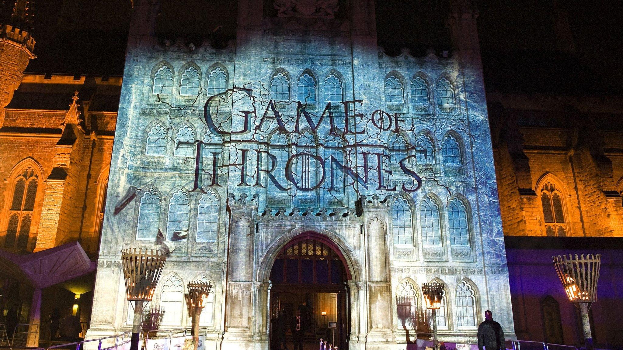 Sky Atlantic’s premiere of the fourth season of Game of Thrones at The Guildhall, London.