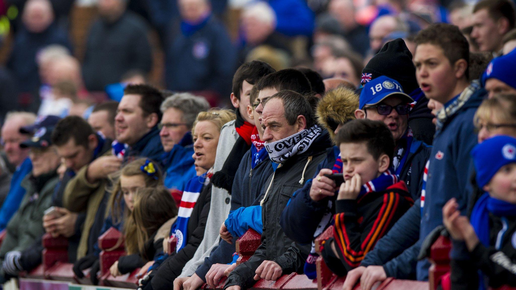 Rangers supporters