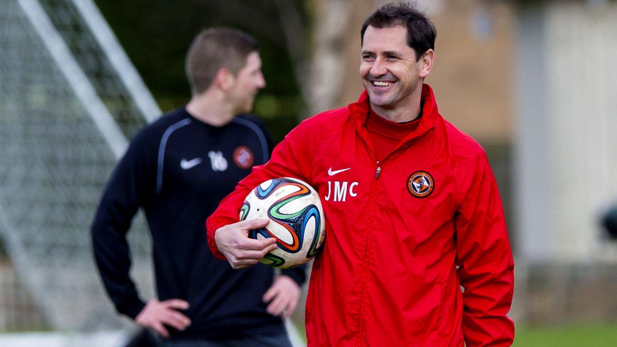 Dundee United manager Jackie McNamara