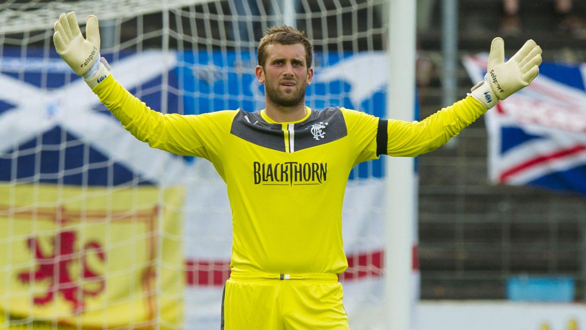 Rangers goalkeeper Cammy Bell