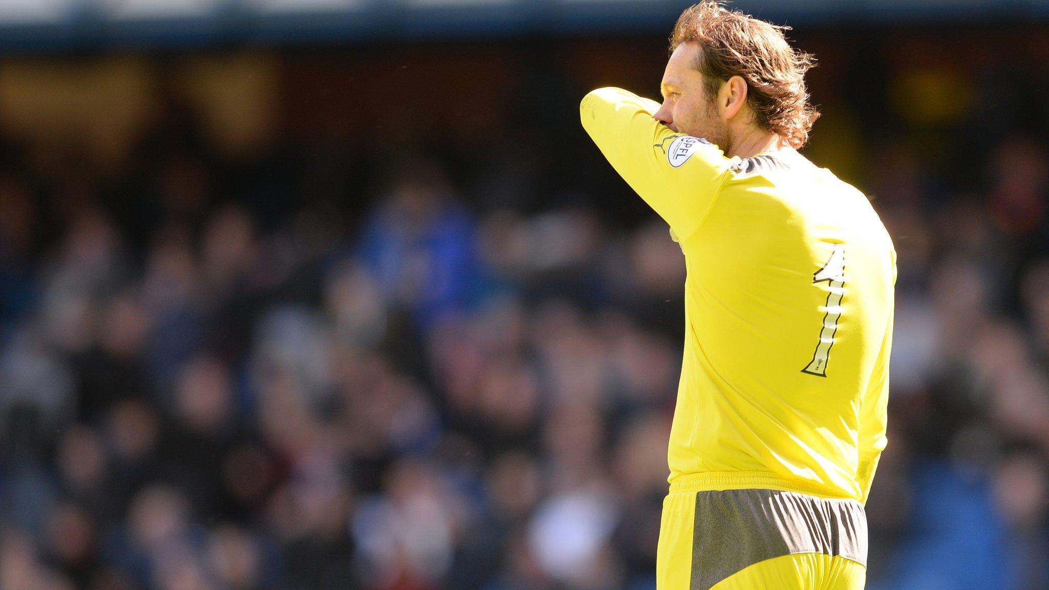 Rangers goalkeeper Steve Simonsen