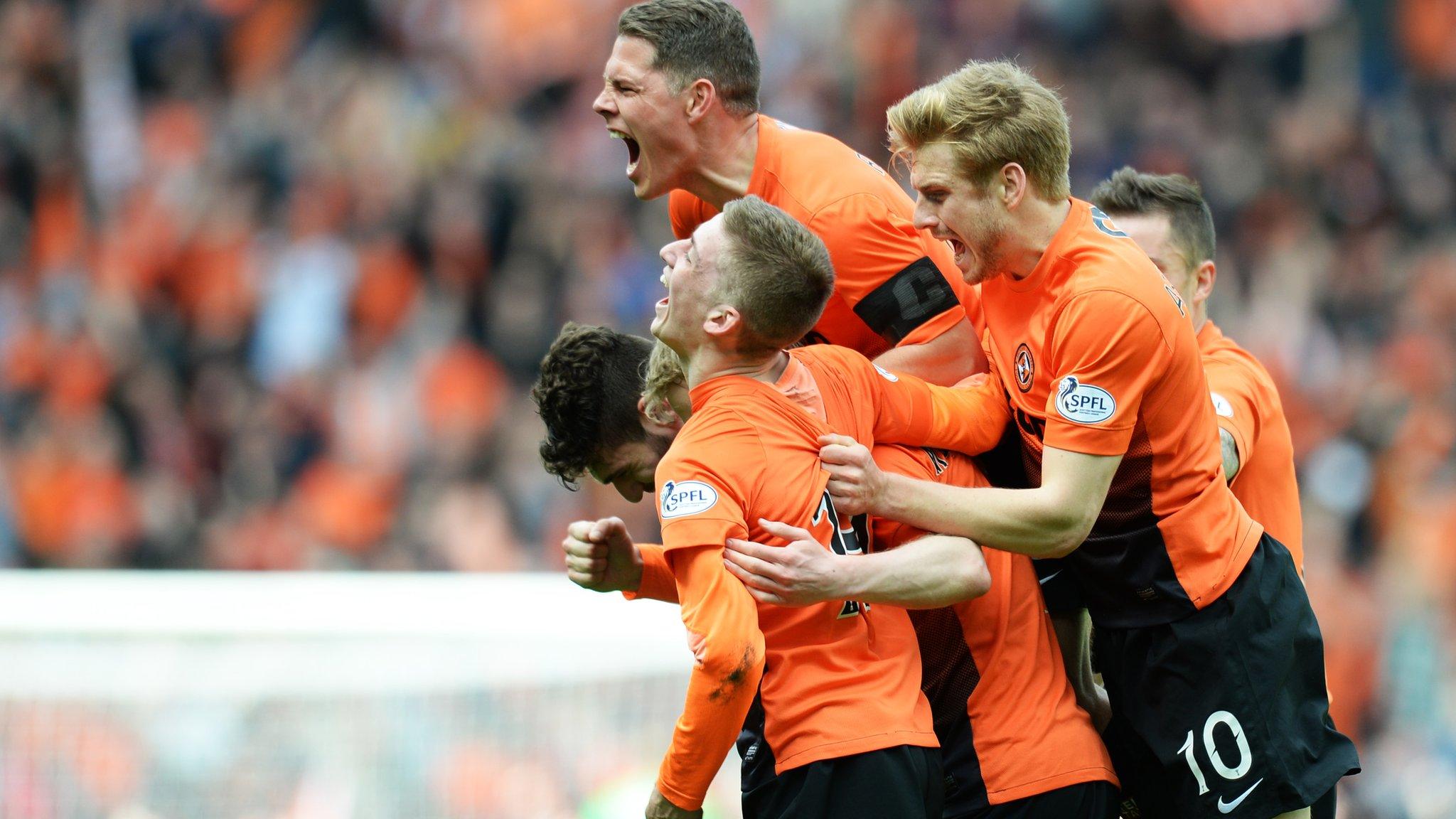 Dundee United beat Rangers 3-1 to reach the Scottish Cup final