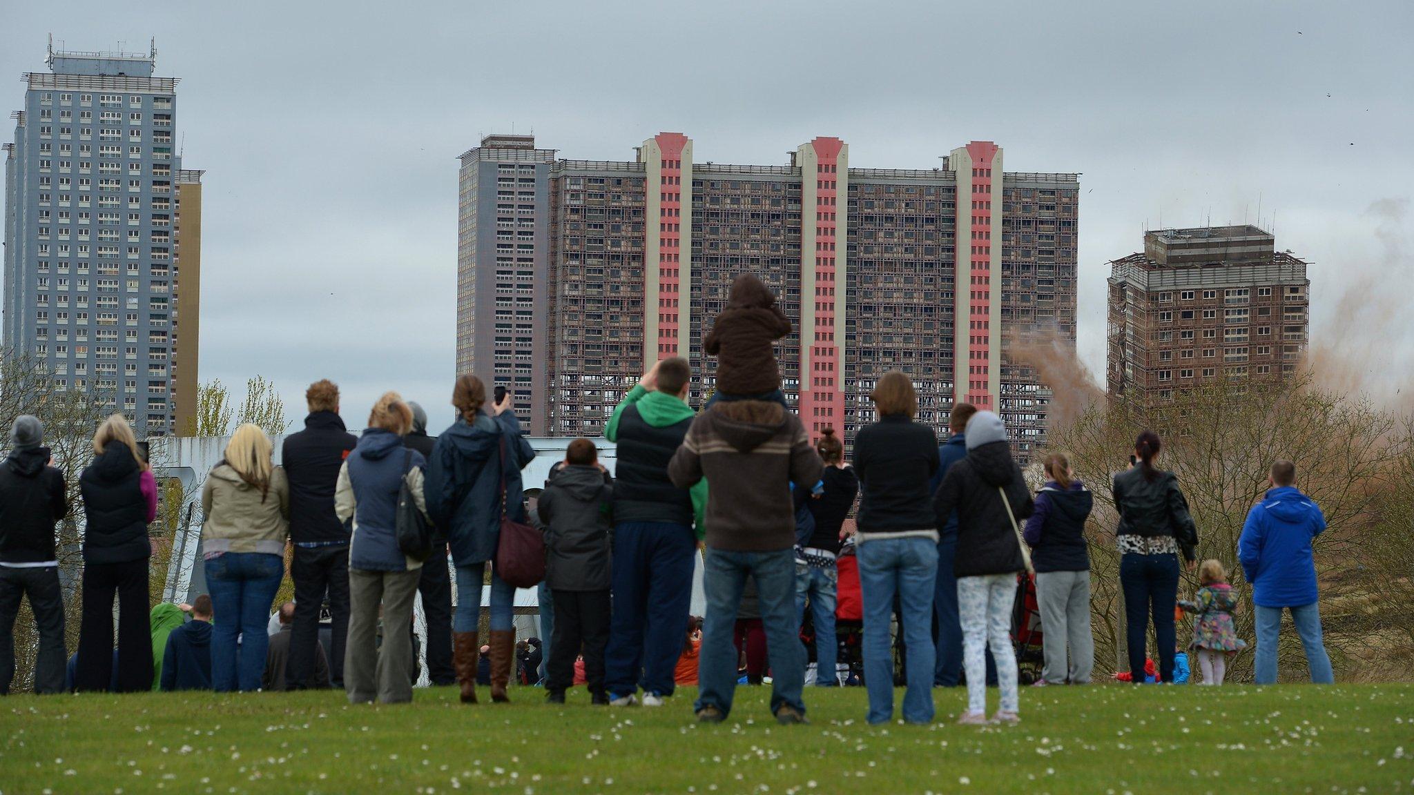 Red Road flats 2013