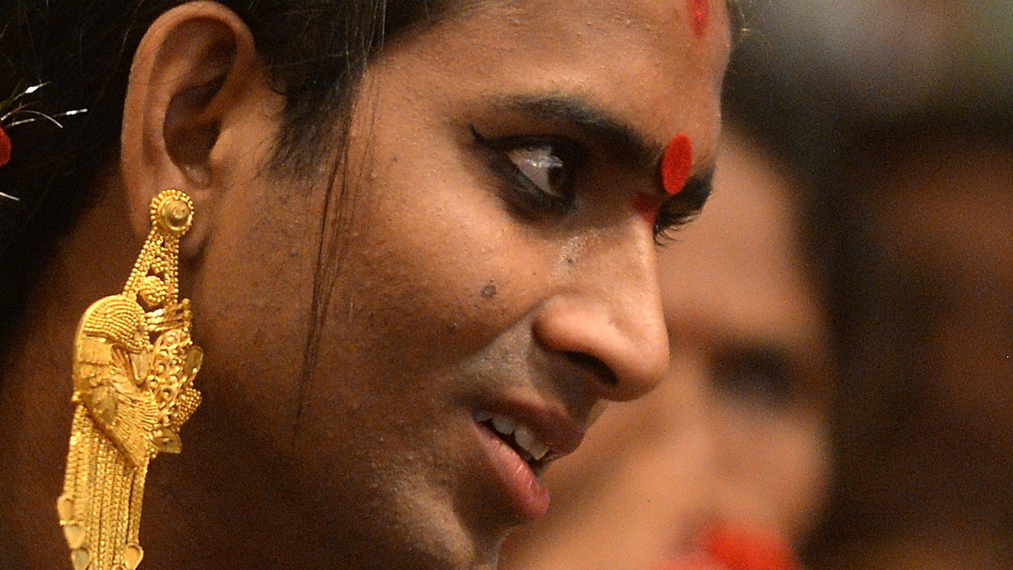 An Indian transgender