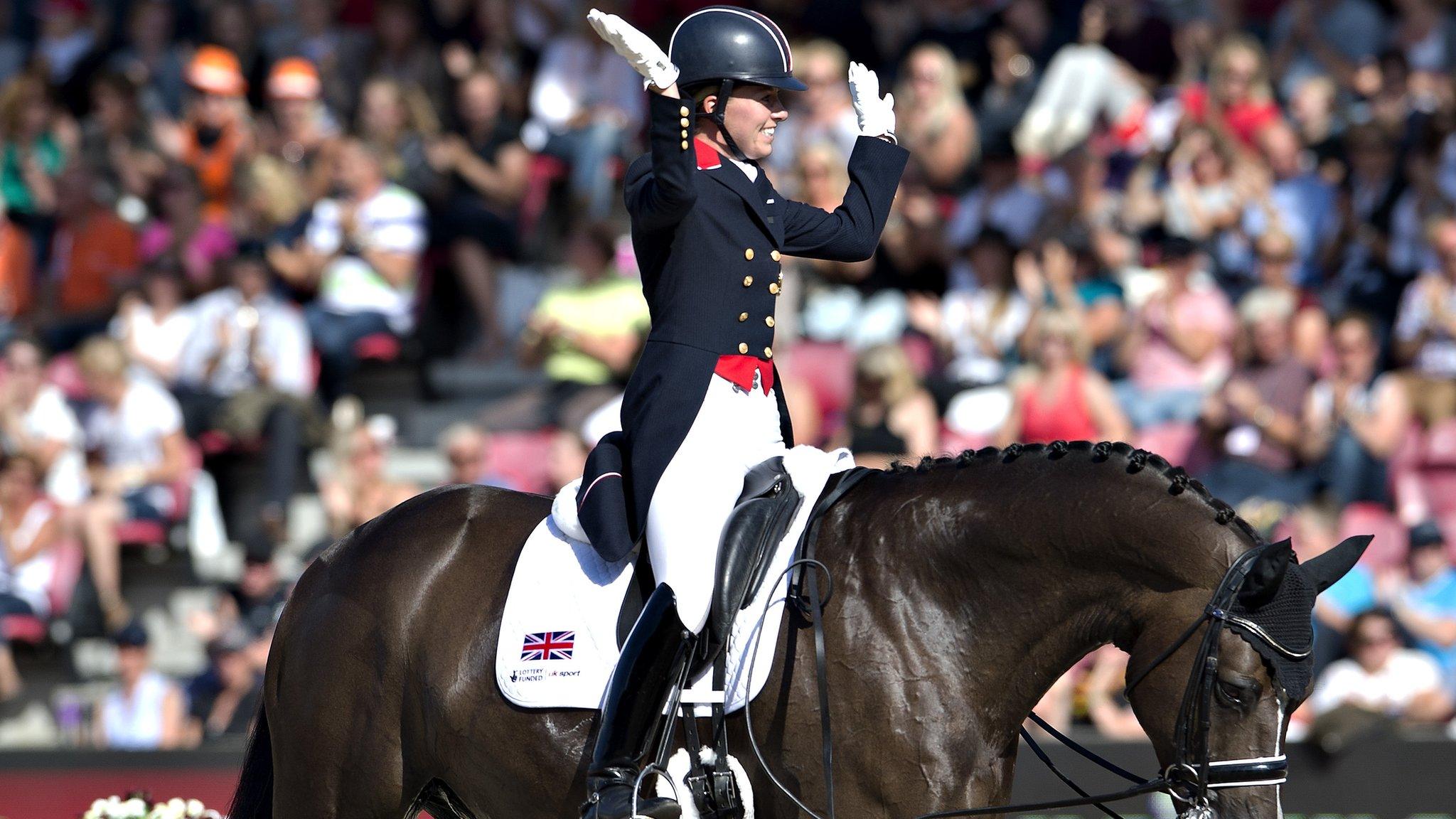 Charlotte Dujardin on Valegro