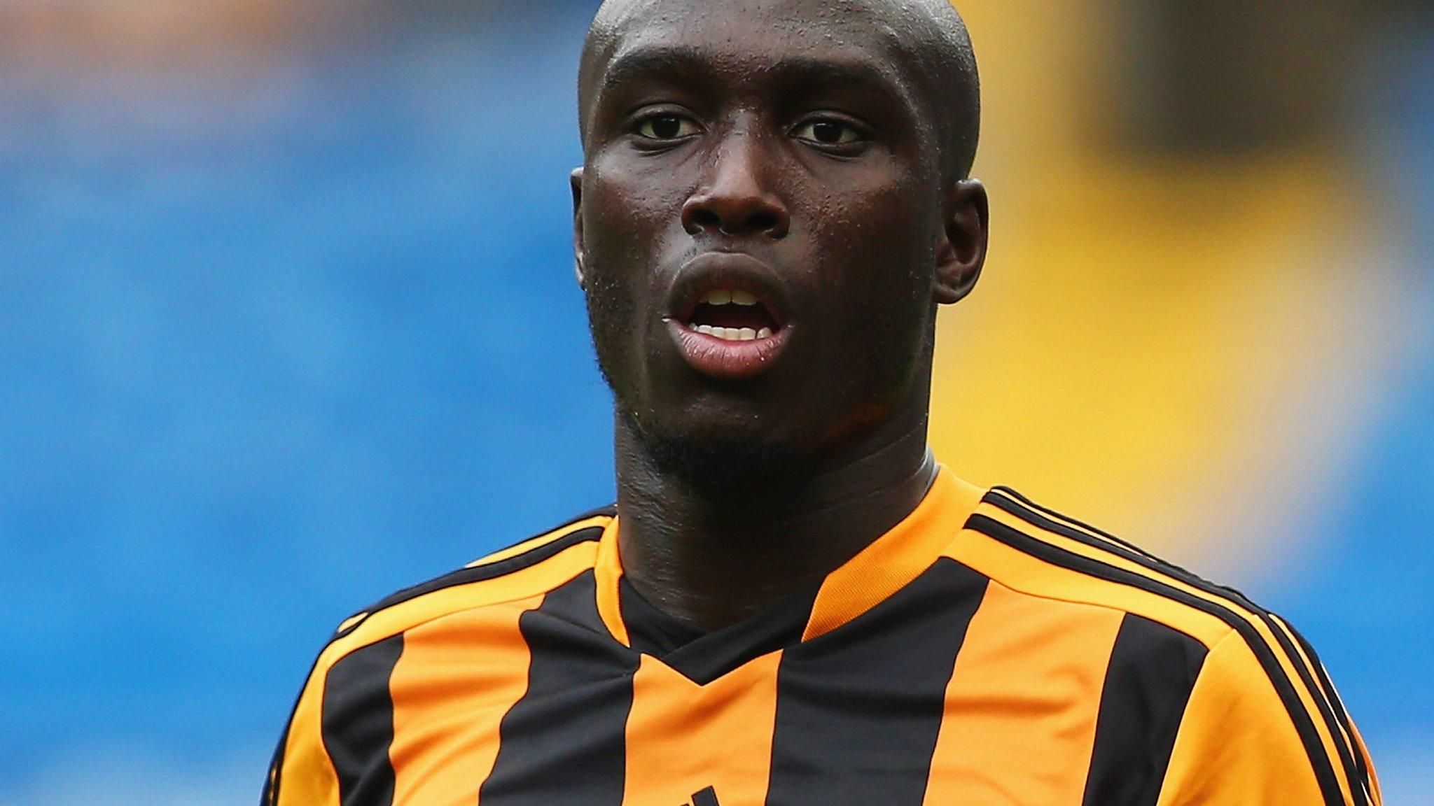 Hull City striker Yannick Sagbo