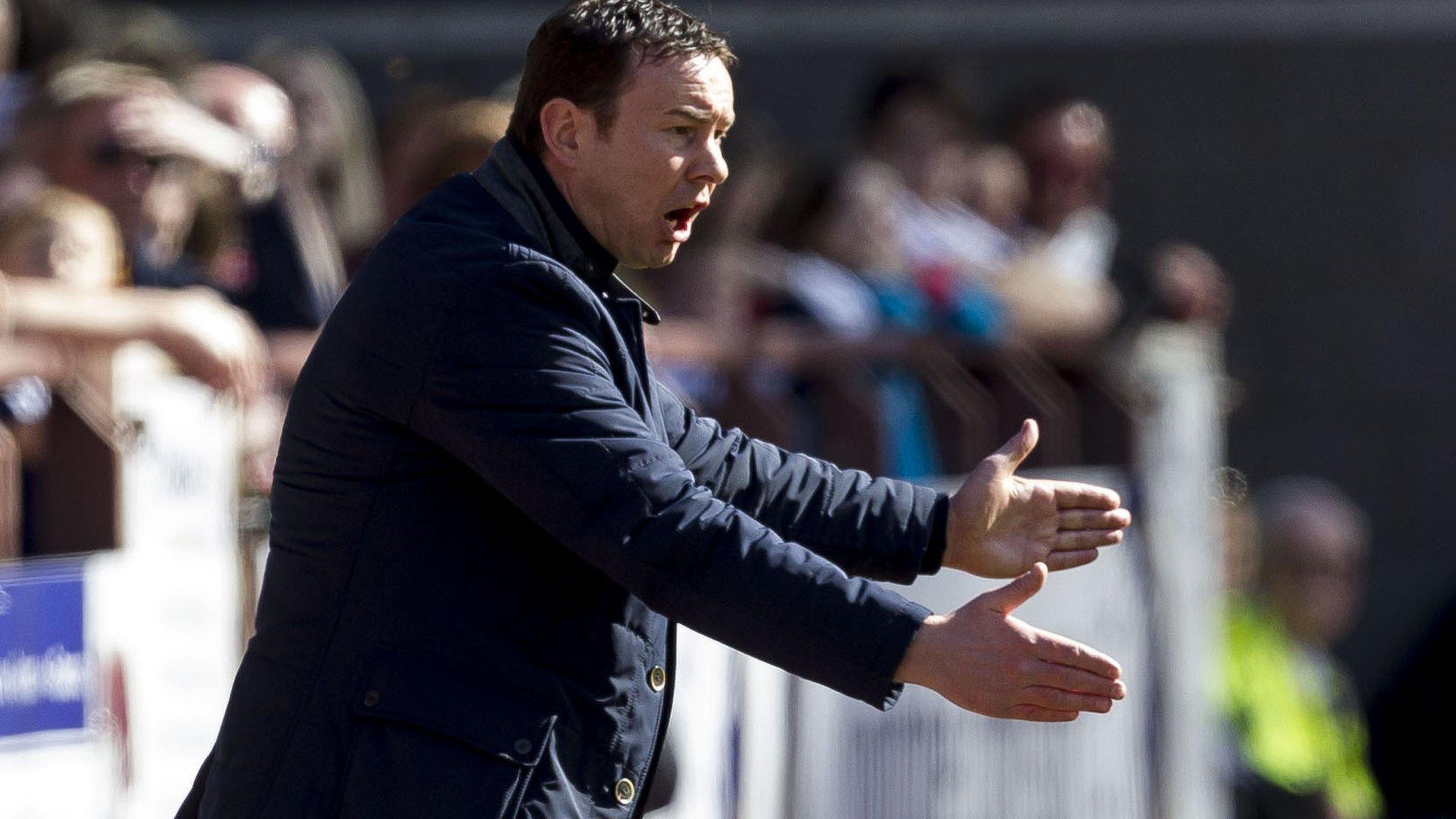 Ross County manager Derek Adams