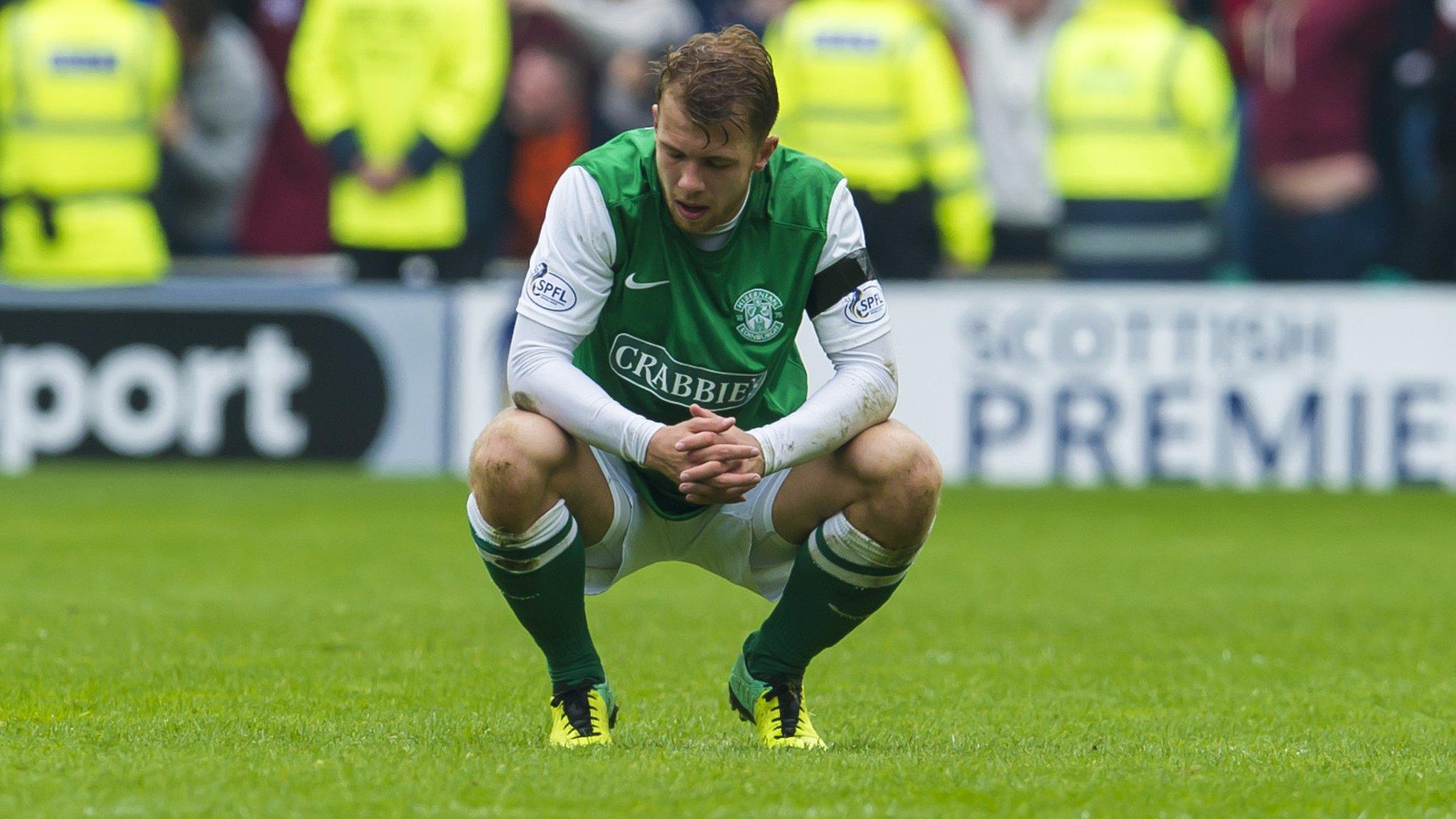 Hibernian defender Jordon Forster